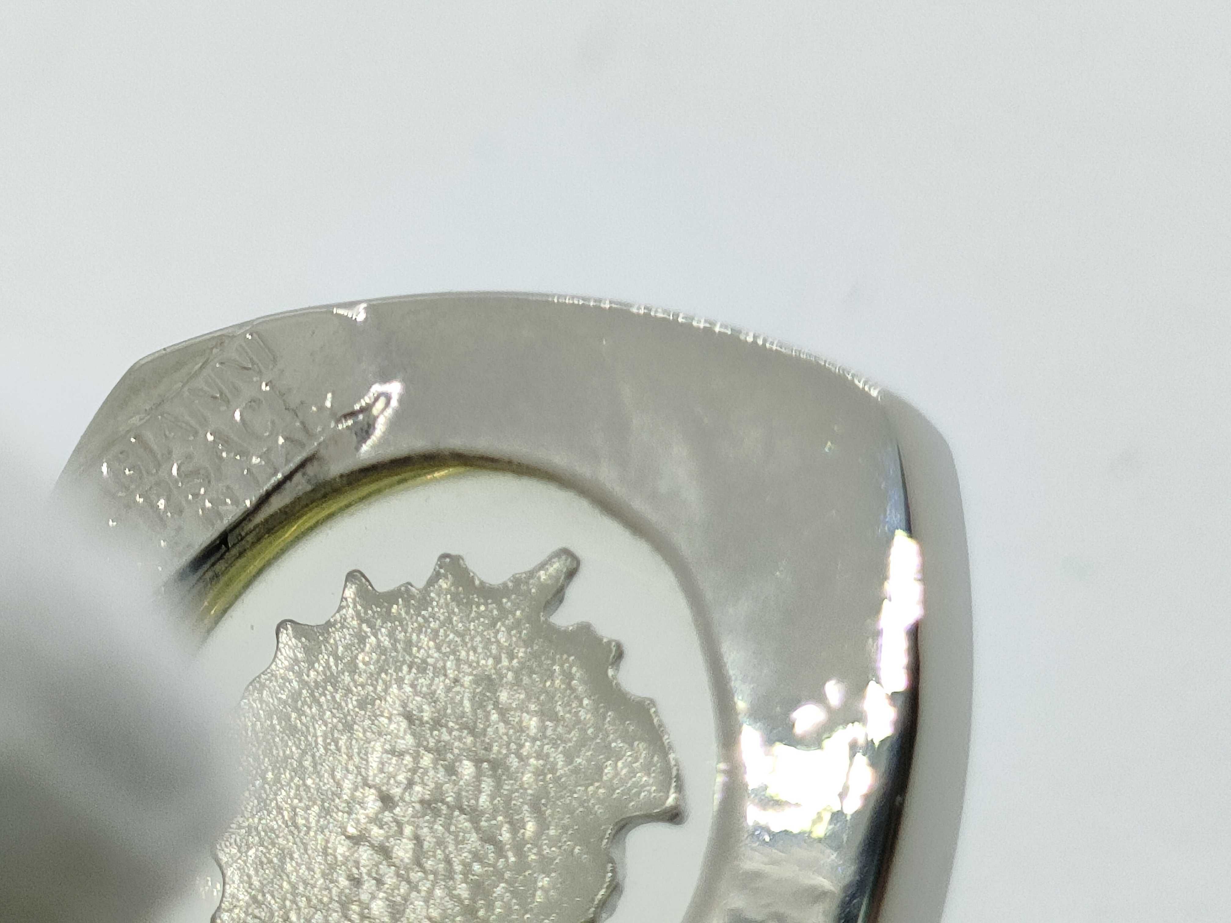 A Pair of Vintage Gianni Versace Silver-Toned Medusa Clip-On Earrings
