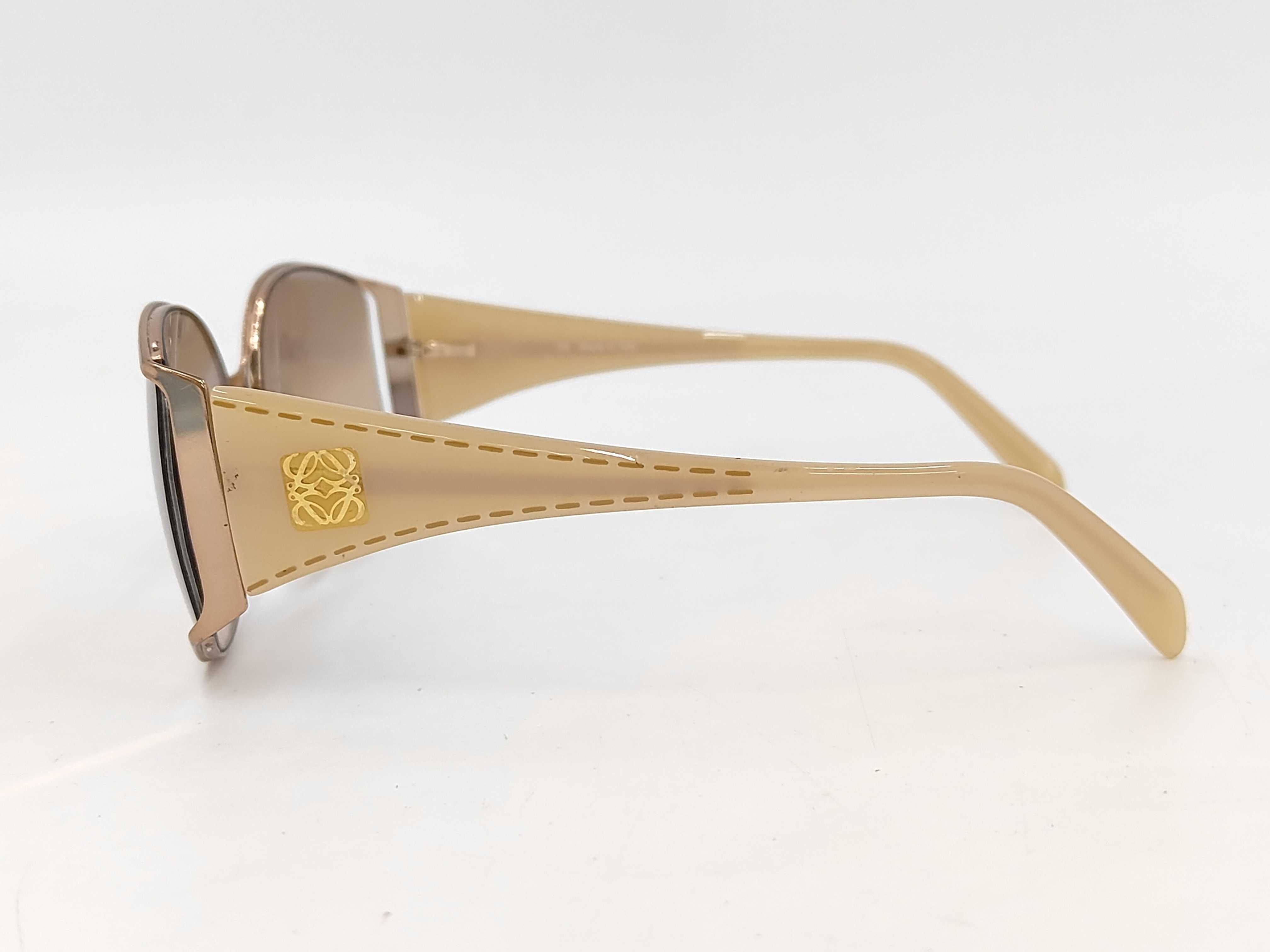 Loewe SLW 168 Women's Semi-Rimless Designer Sunglasses