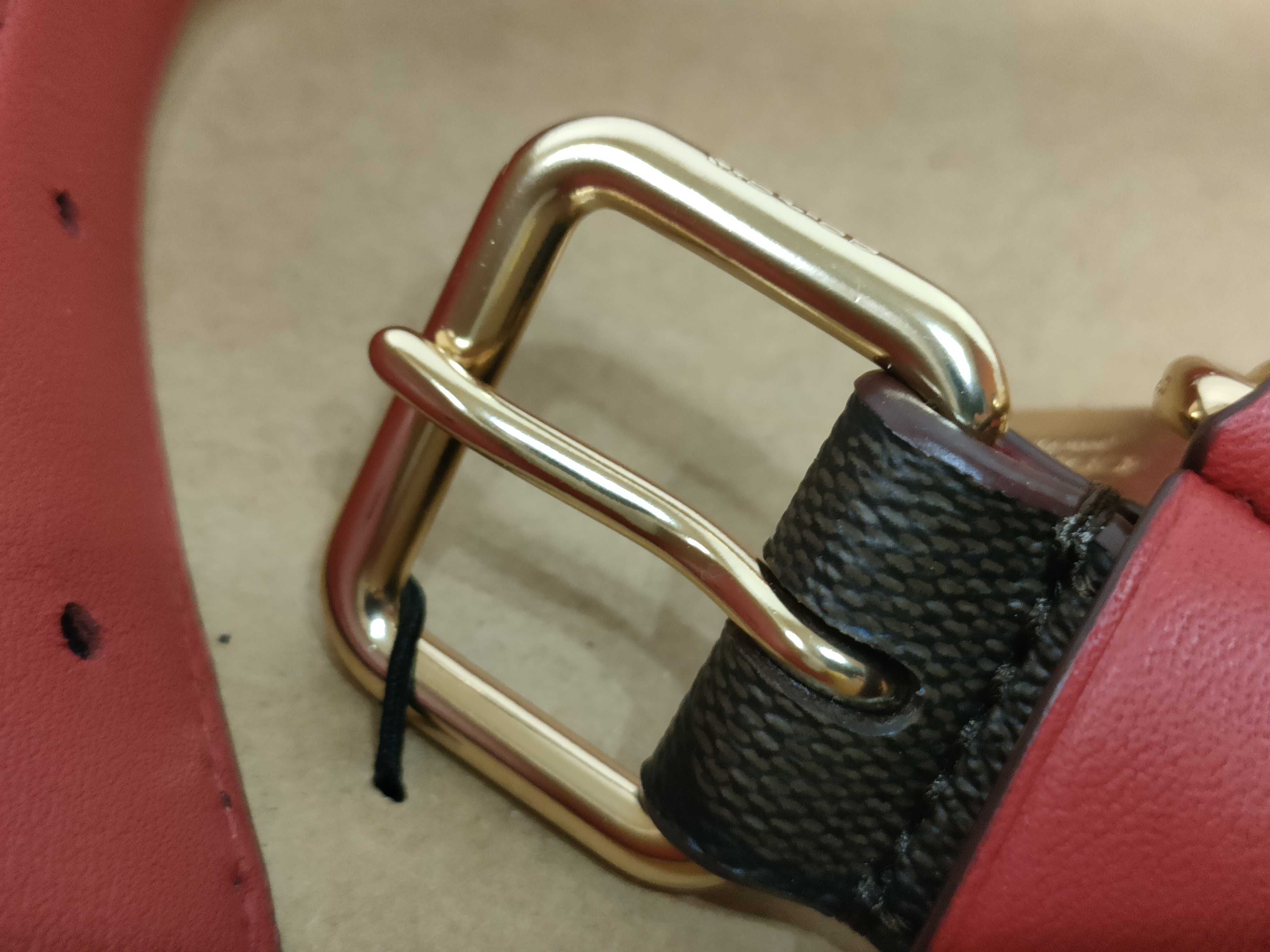 Coach Large Signature Canvas and Leather Pet Collar with Box