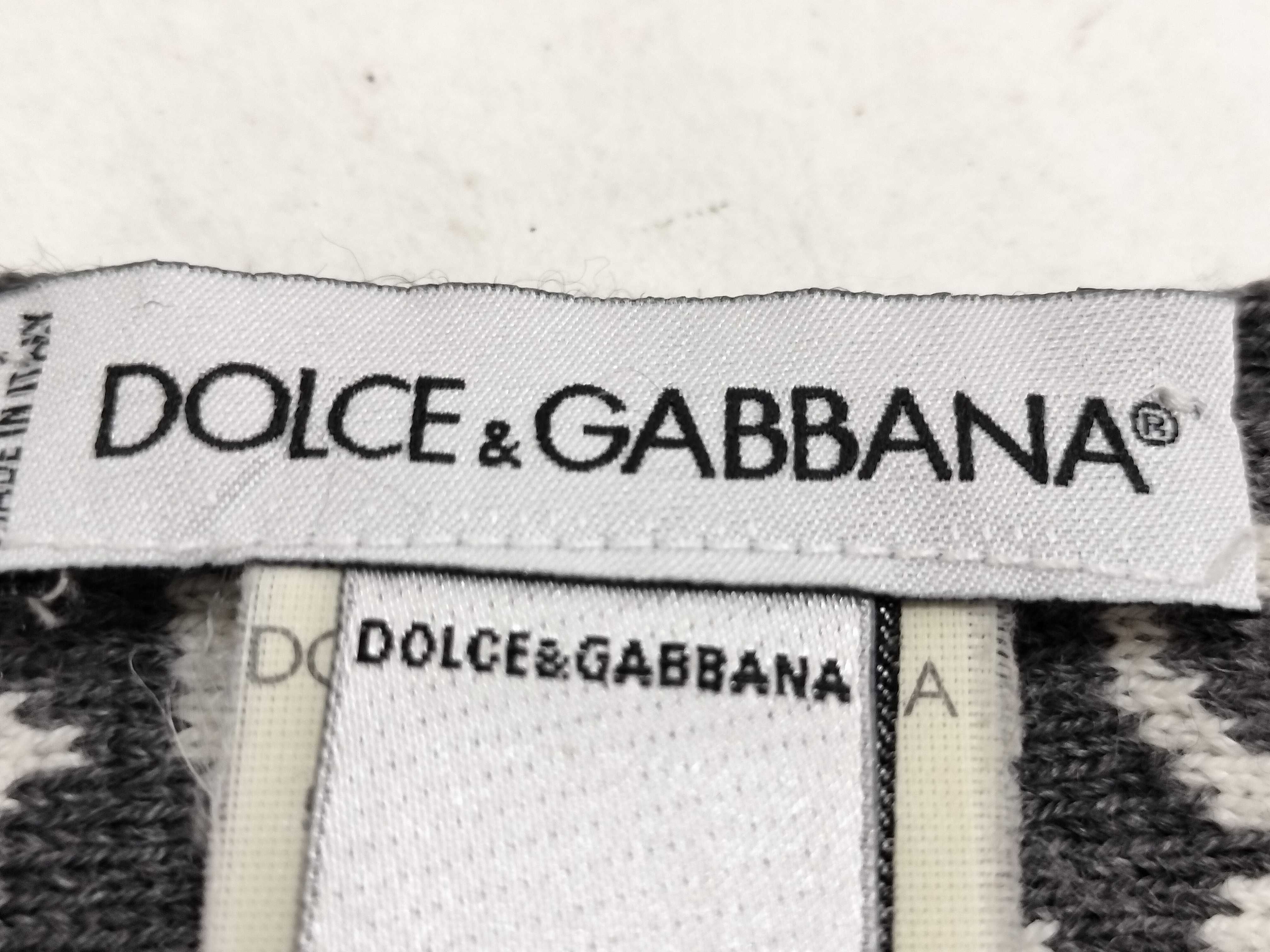 Dolce and Gabbana Reversible Logo Jacquard Scarf