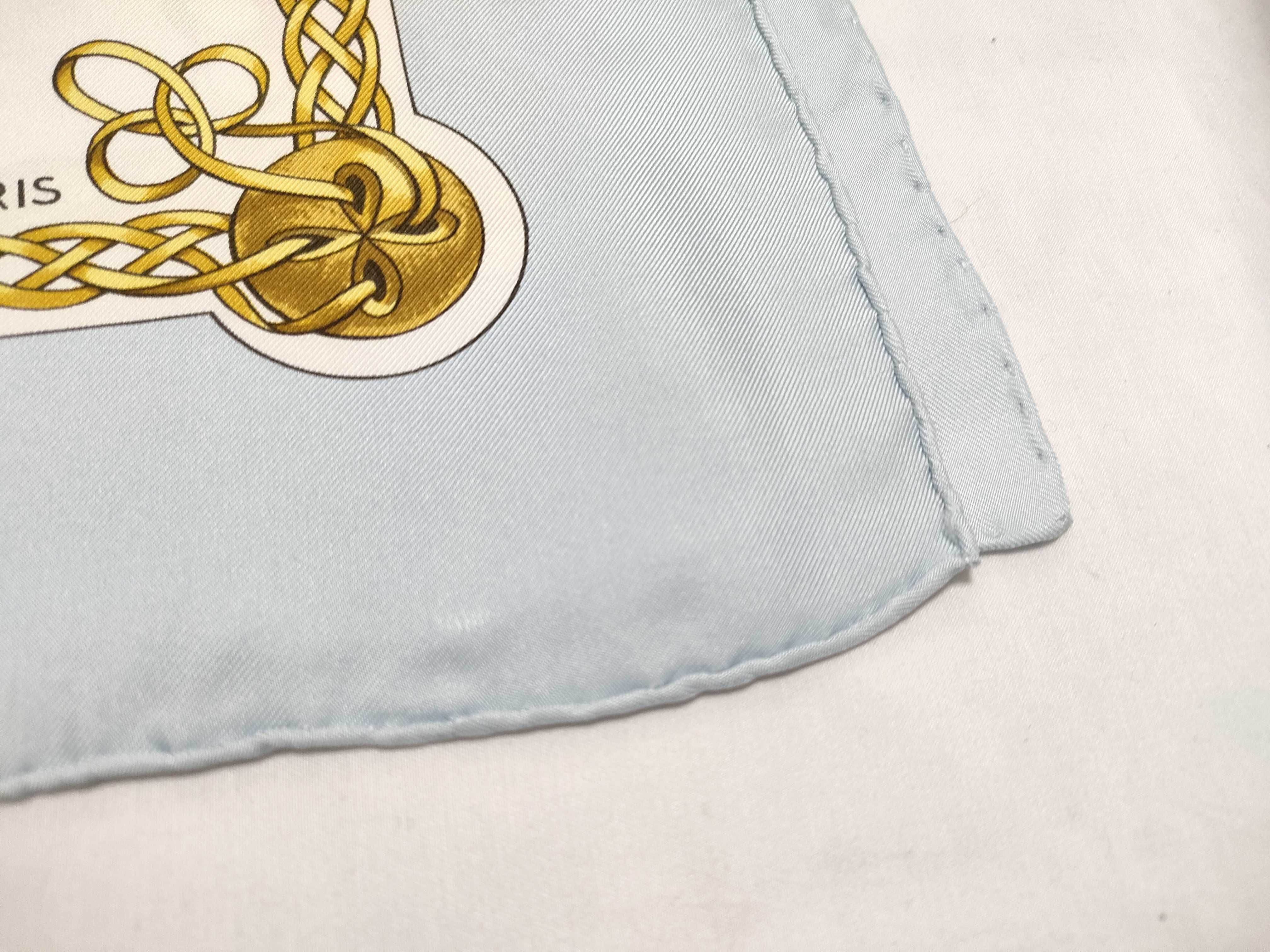 Hermes Les Robes Silk Scarf by Philippe Ledoux with Box