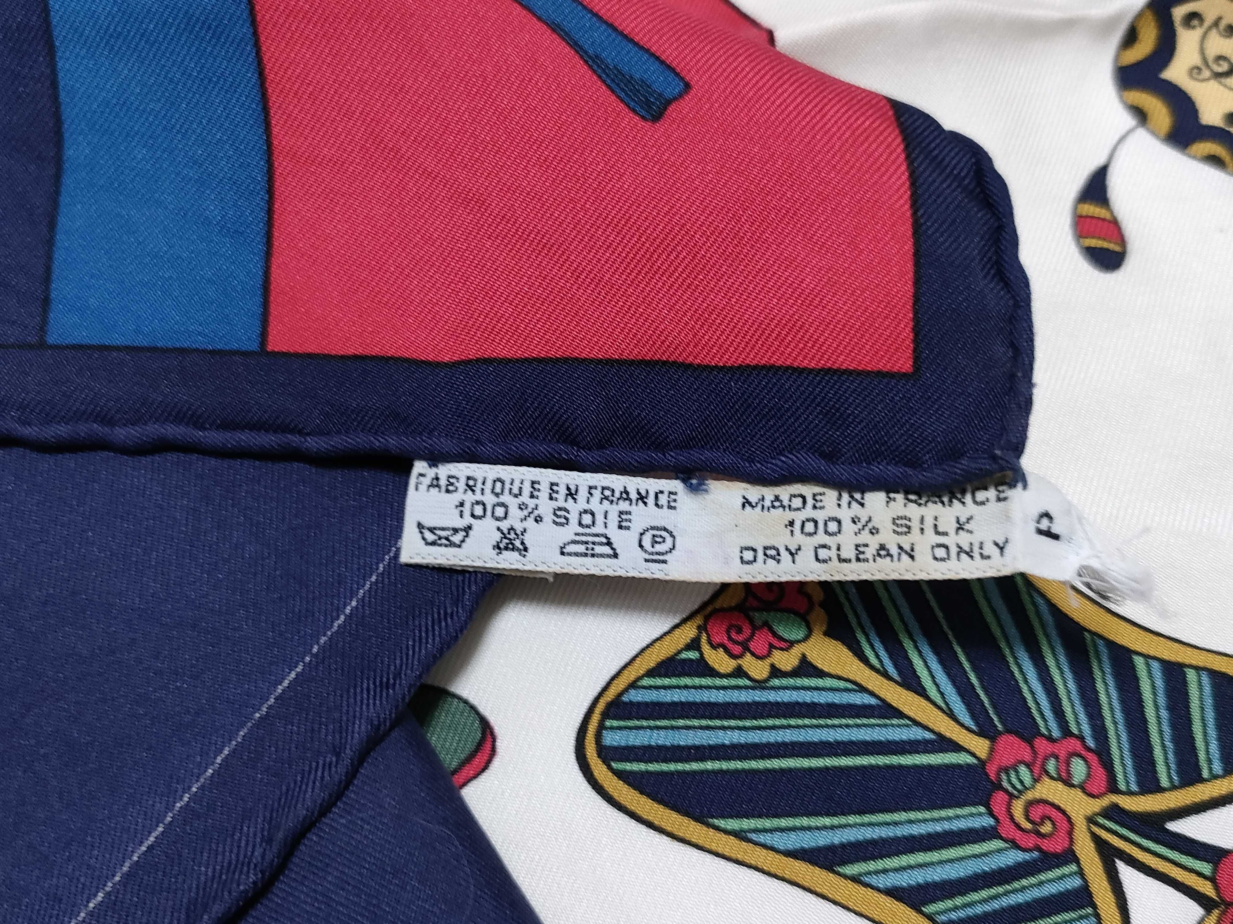 Hermes Soies Volantes Silk Scarf by Loic Dubigeon