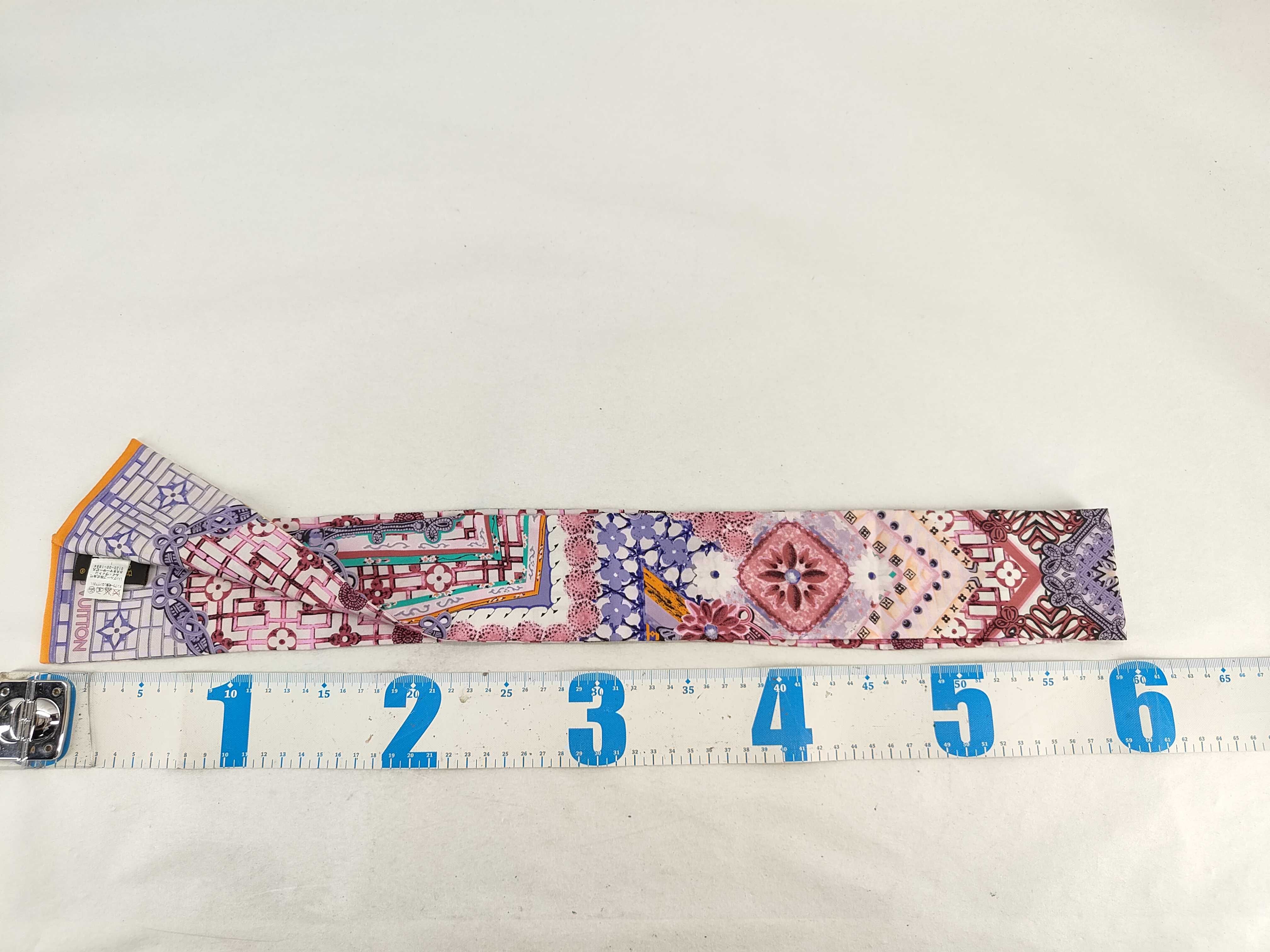 Louis Vuitton Paradise Flower Silk Bandeau Scarf