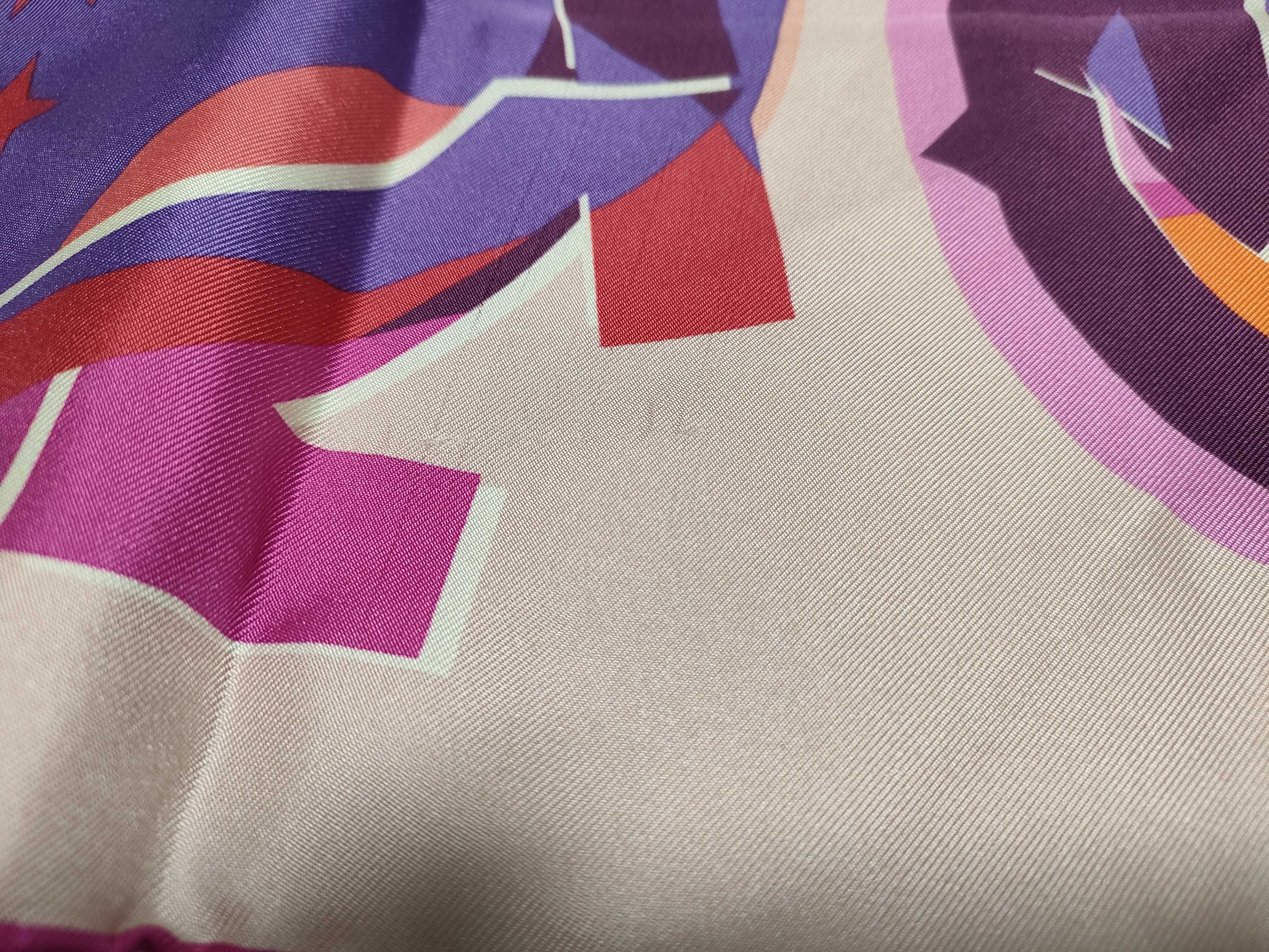 Salvatore Ferragamo Gancini Motif Silk Scarf