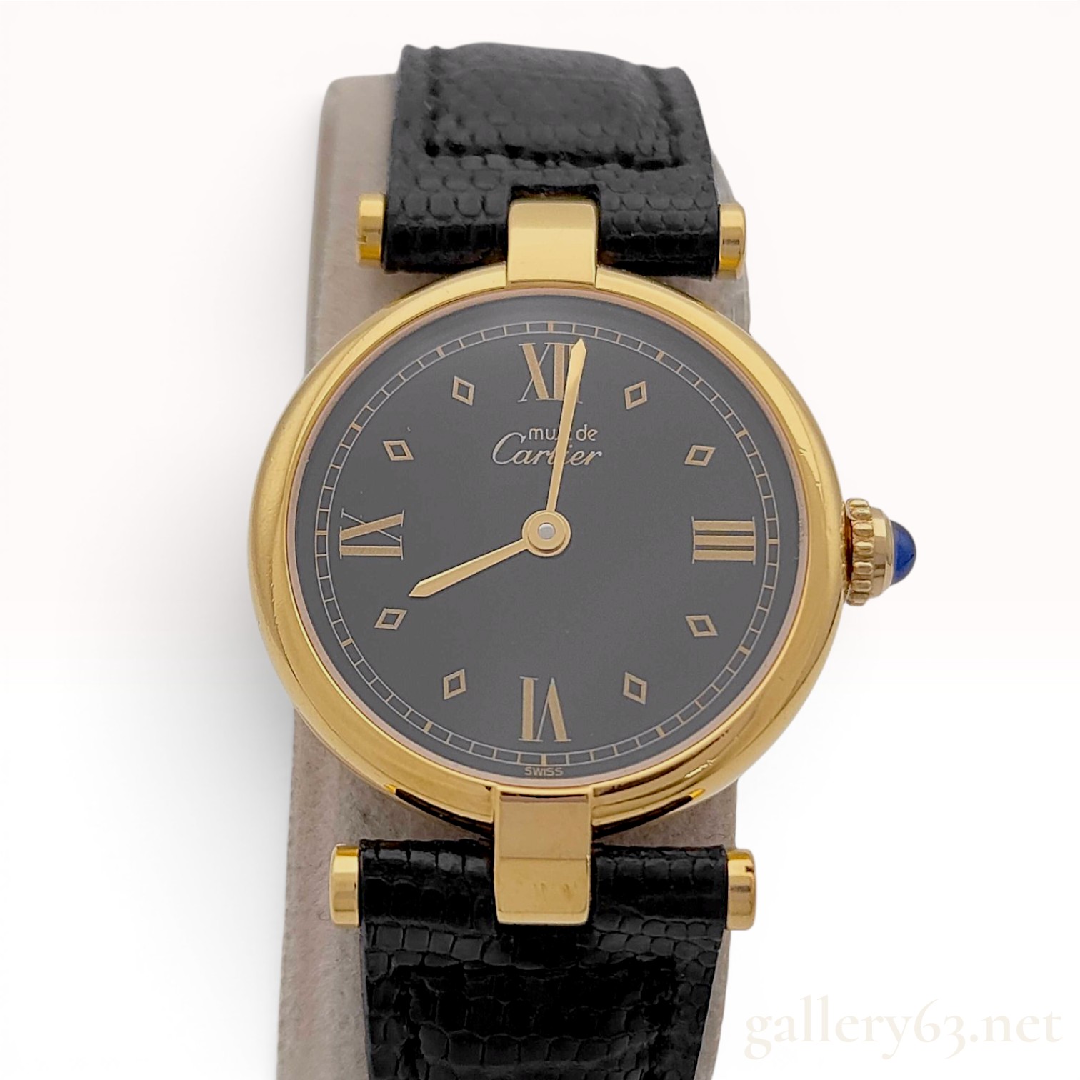 Must de Cartier Vendome Vermeil Quartz Wristwatch Reference 590004
