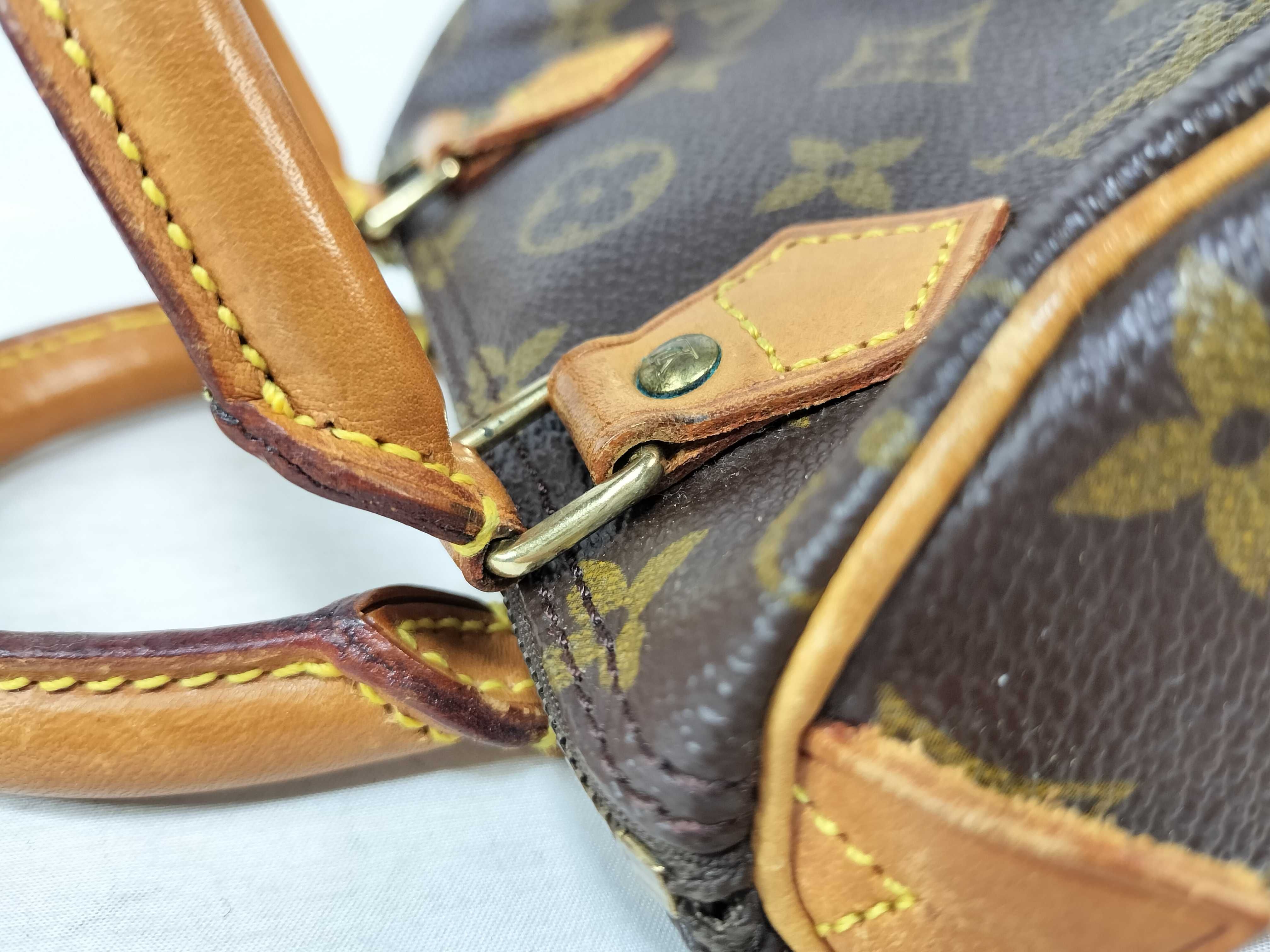 Louis Vuitton Monogram Nano Speedy Mini HL Handbag with Shoulder Strap