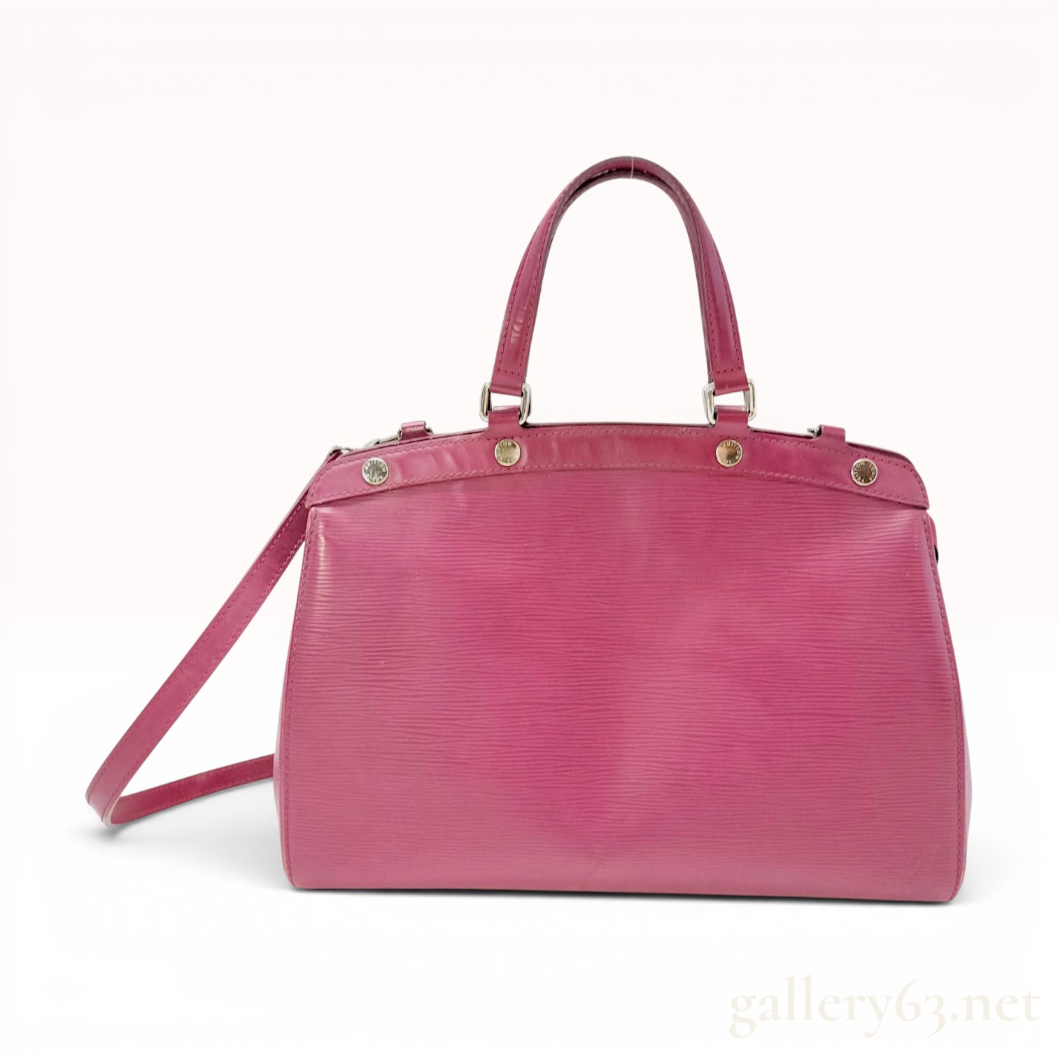 Louis Vuitton Fuchsia Epi Leather Brea MM Satchel