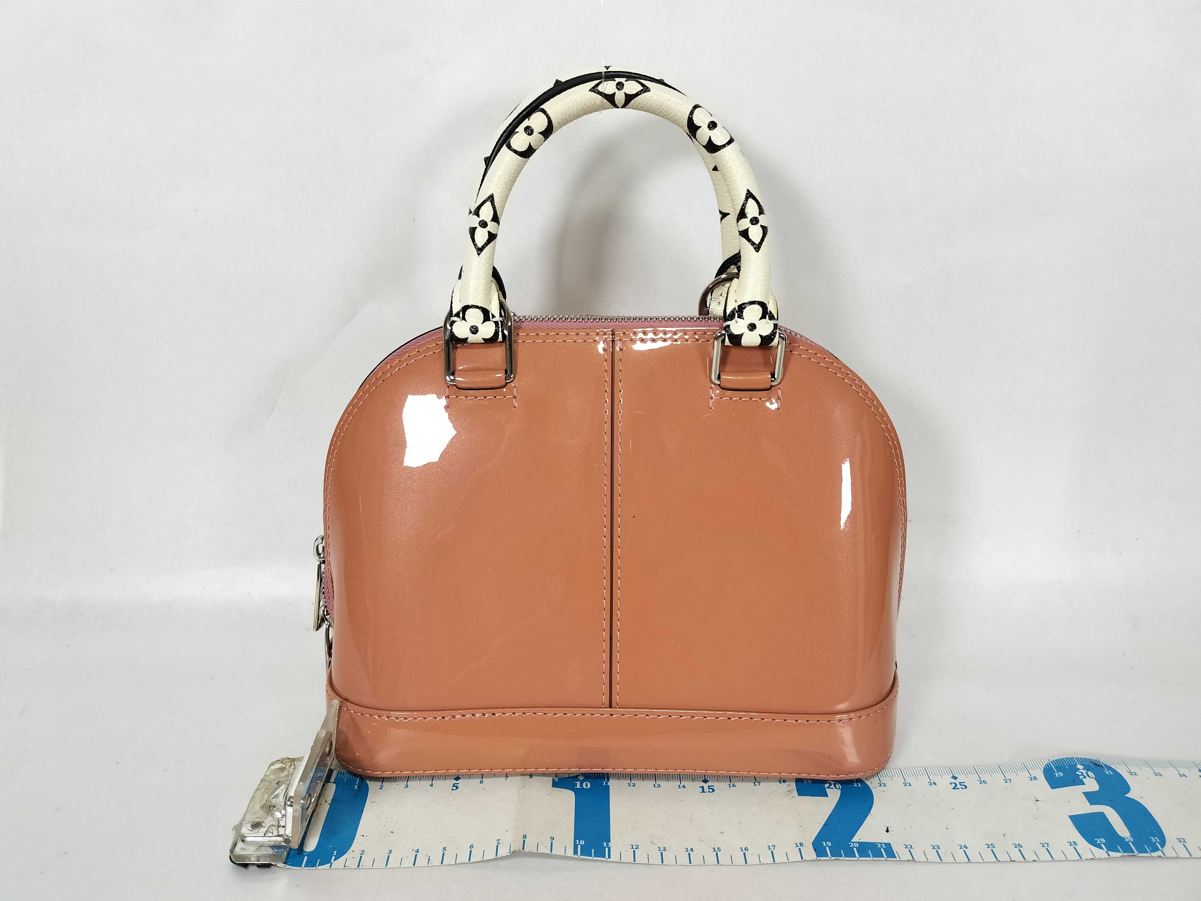 Louis Vuitton Monogram Vernis Alma BB Handbag with Box