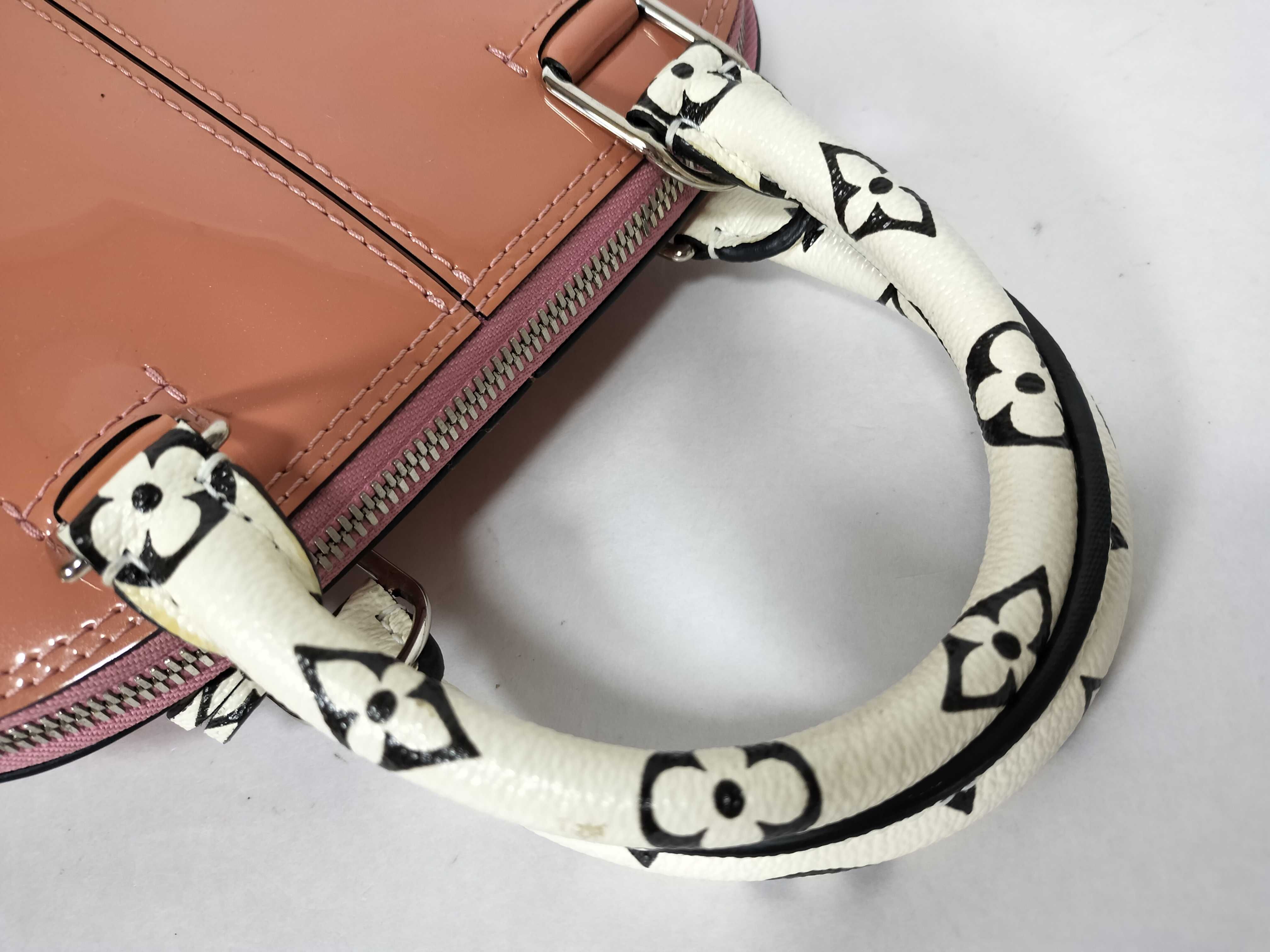 Louis Vuitton Monogram Vernis Alma BB Handbag with Box