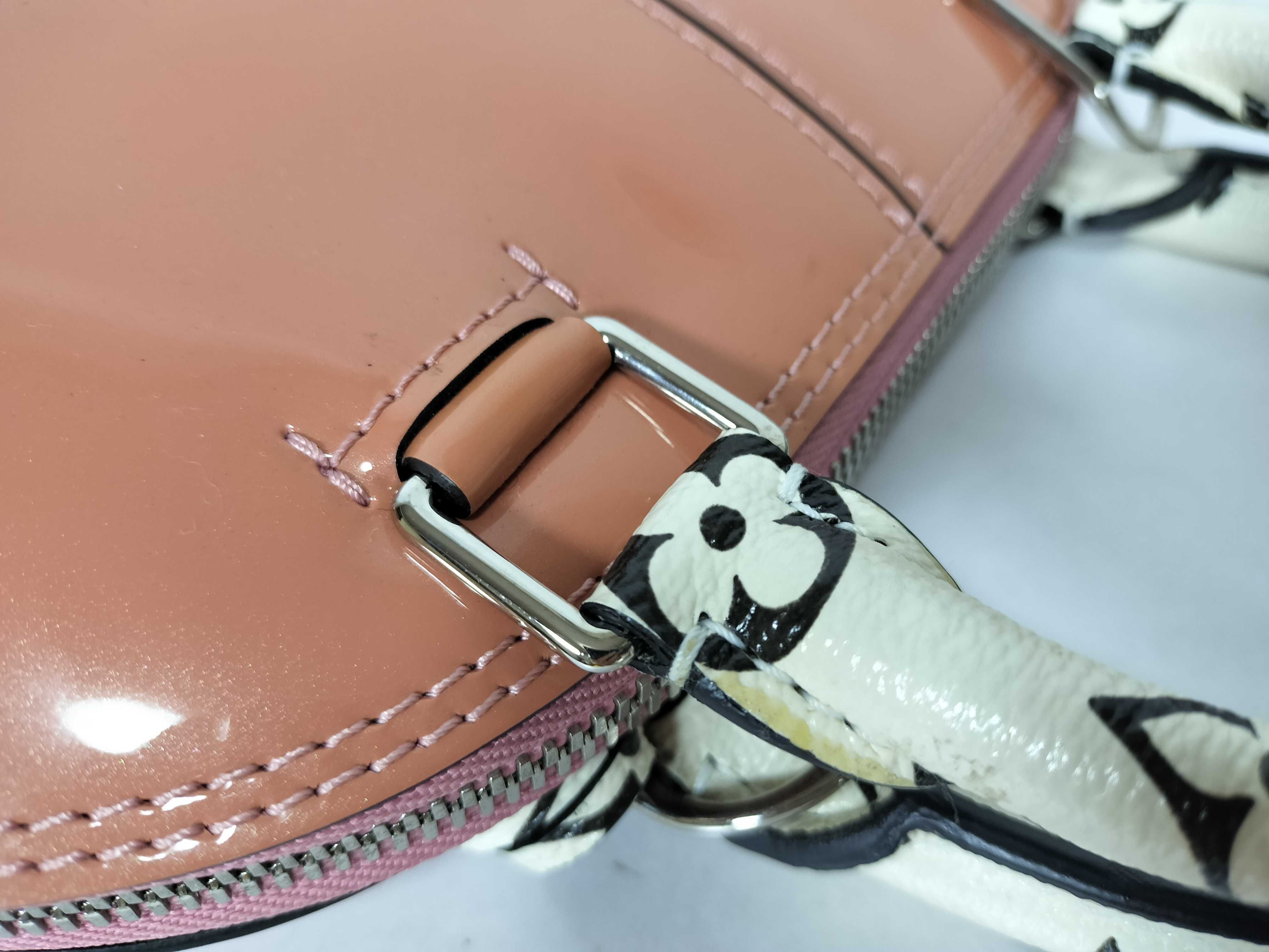 Louis Vuitton Monogram Vernis Alma BB Handbag with Box