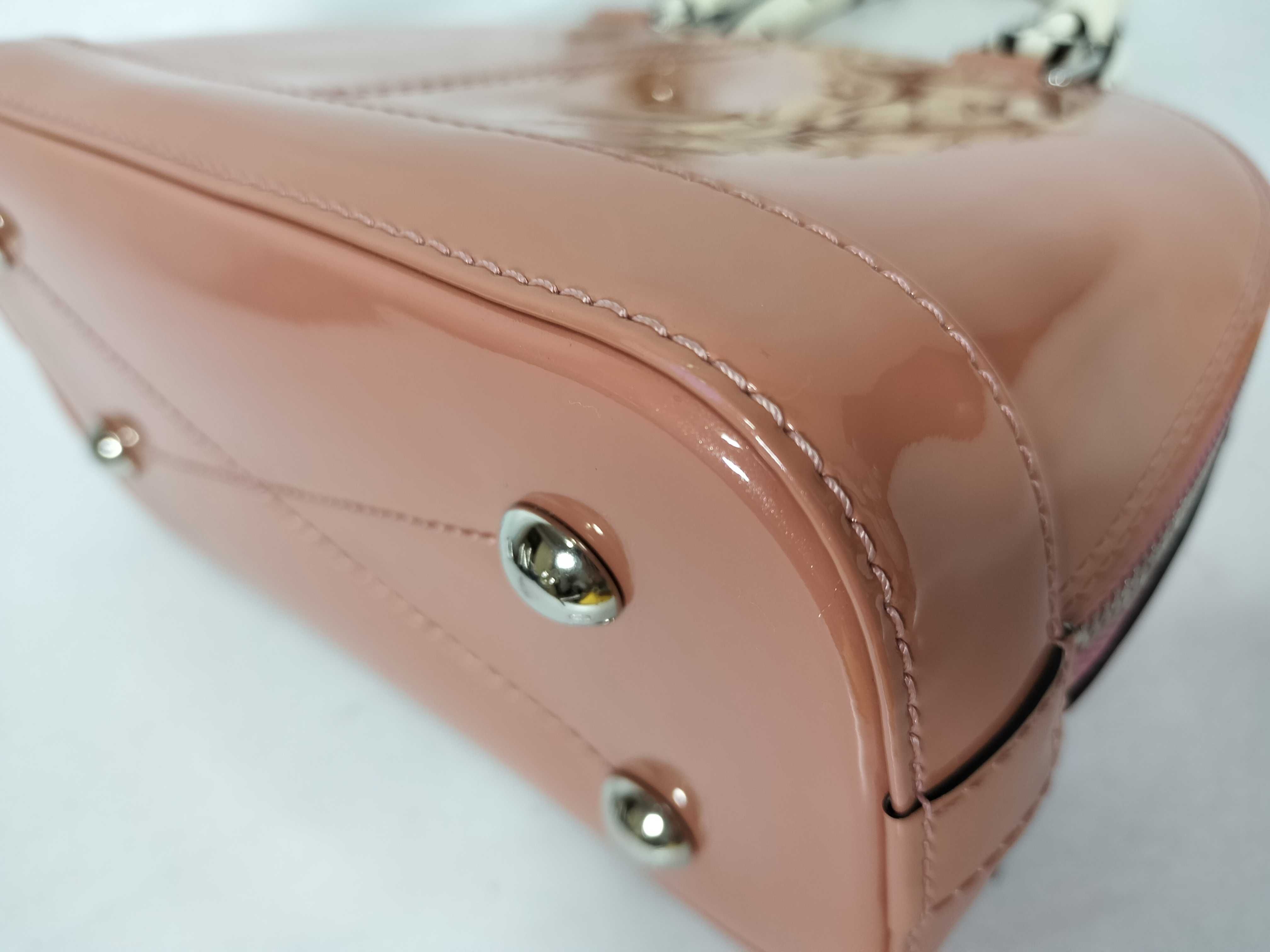 Louis Vuitton Monogram Vernis Alma BB Handbag with Box