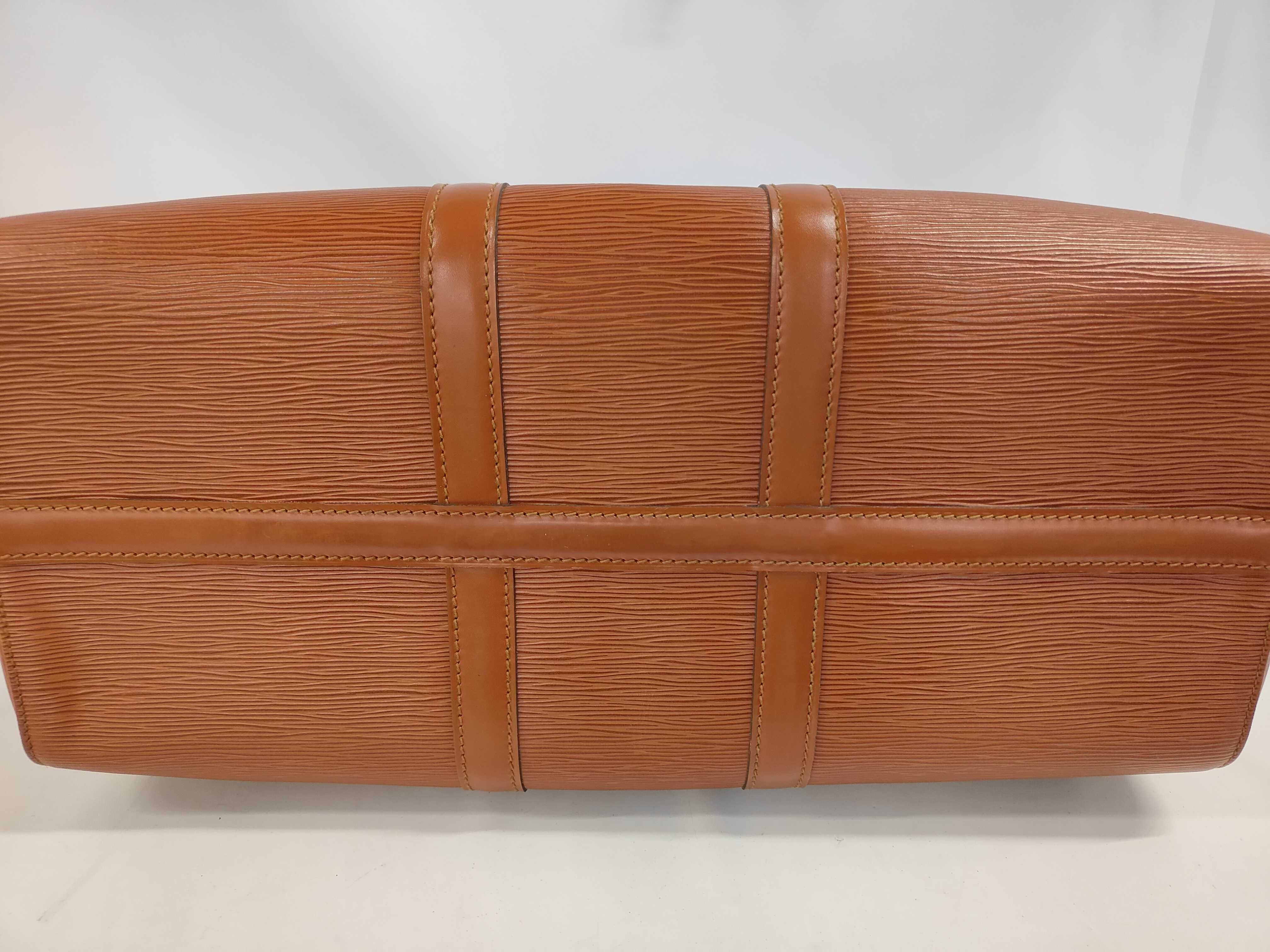 Louis Vuitton Epi Leather Keepall 50 Travel Bag