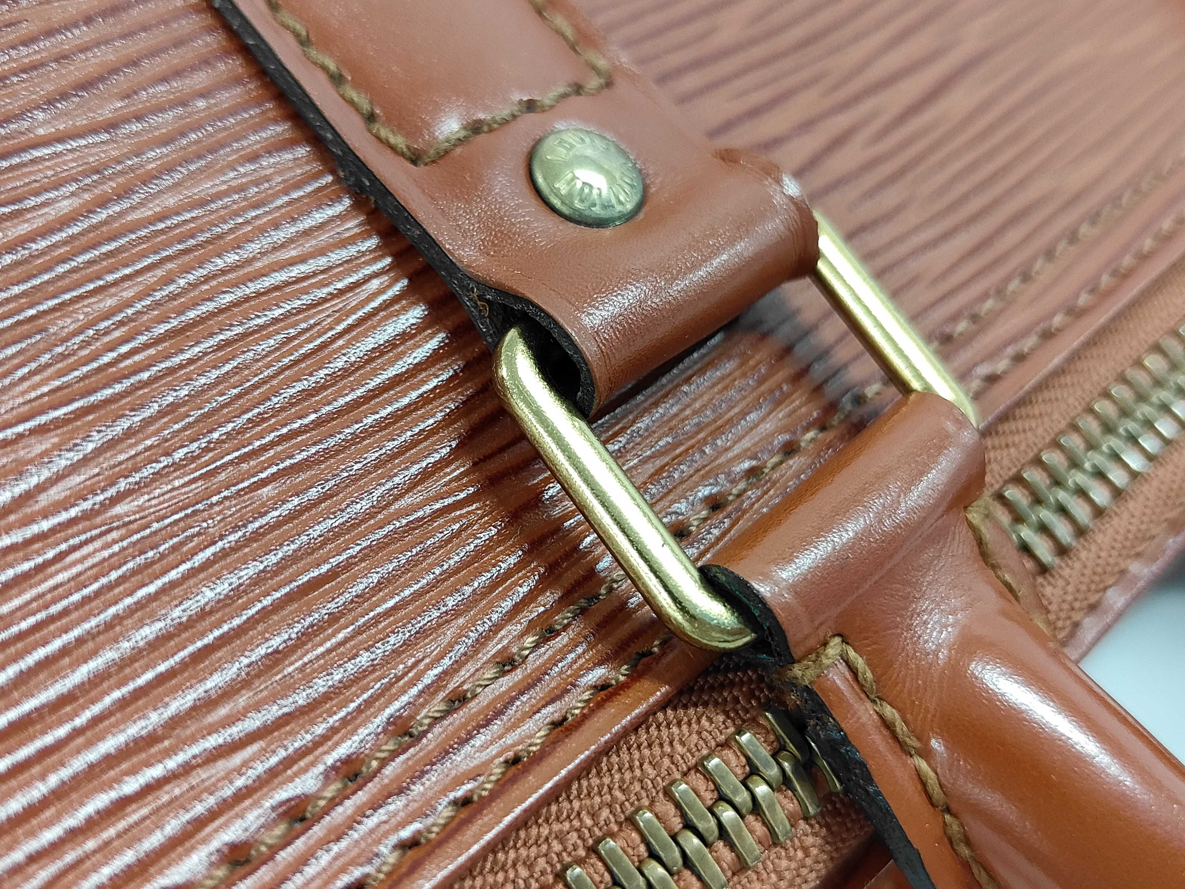 Louis Vuitton Epi Leather Keepall 50 Travel Bag