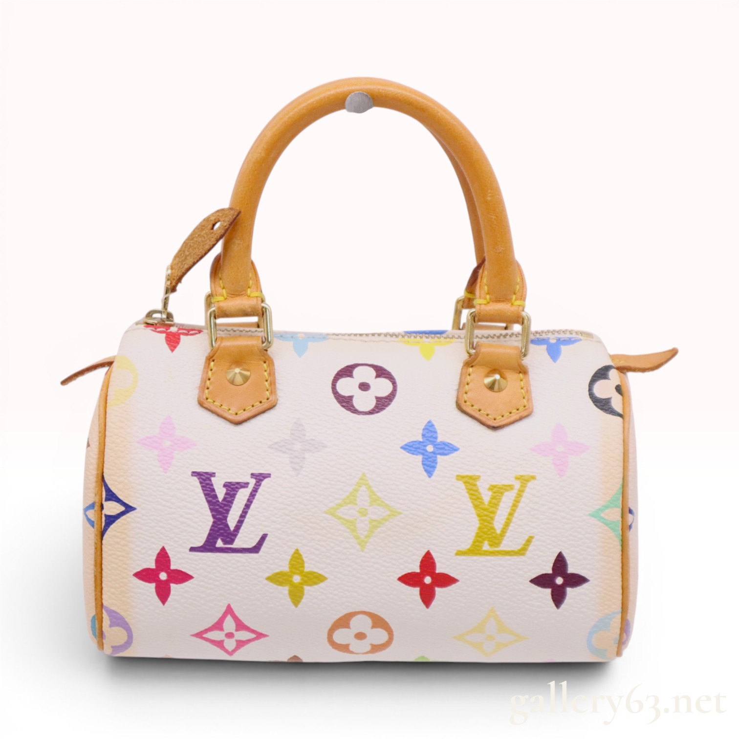 Louis Vuitton Monogram Multicolor Nano Speedy Handbag