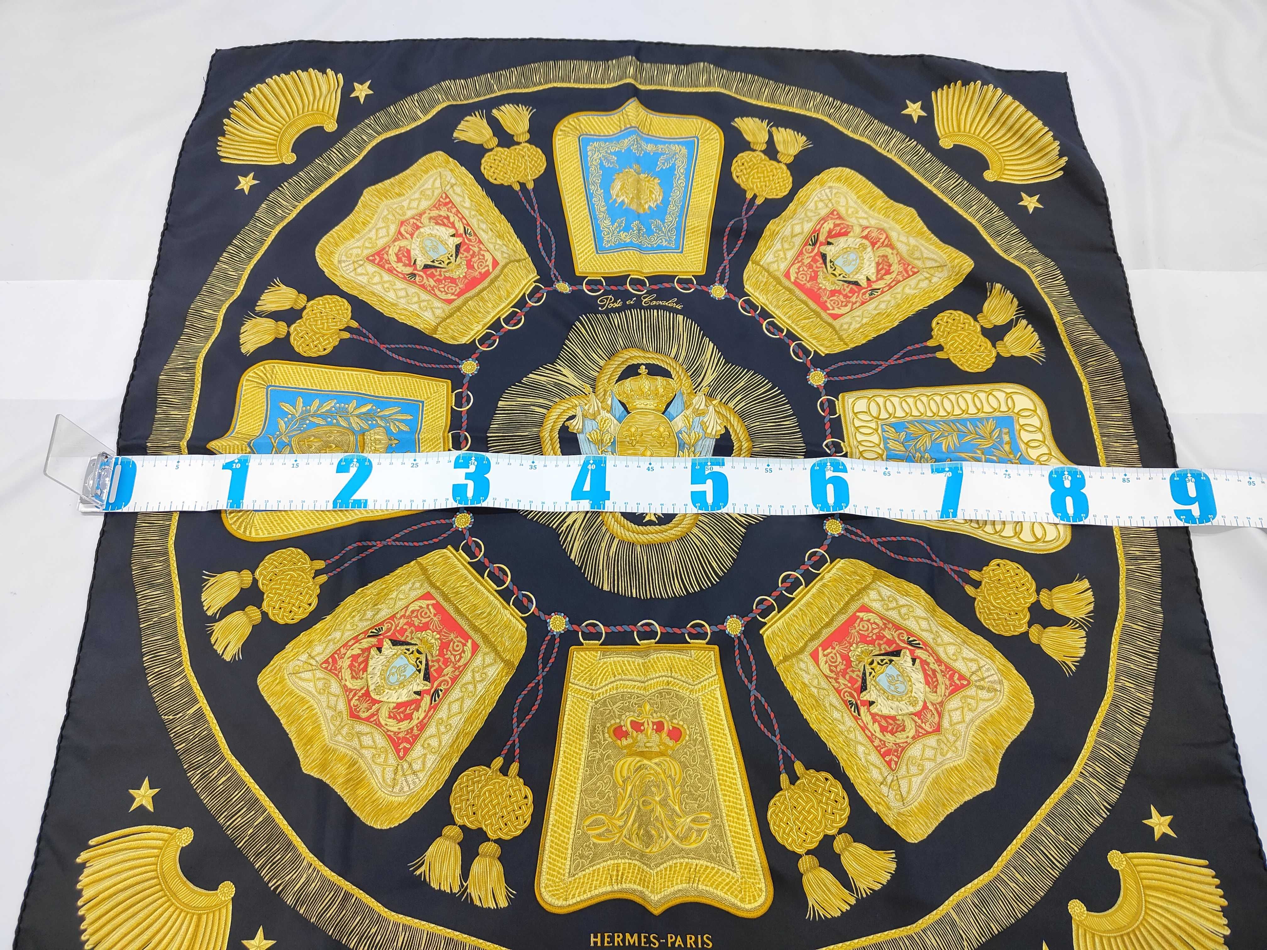 Hermes Poste et Cavalerie Silk Twill Scarf