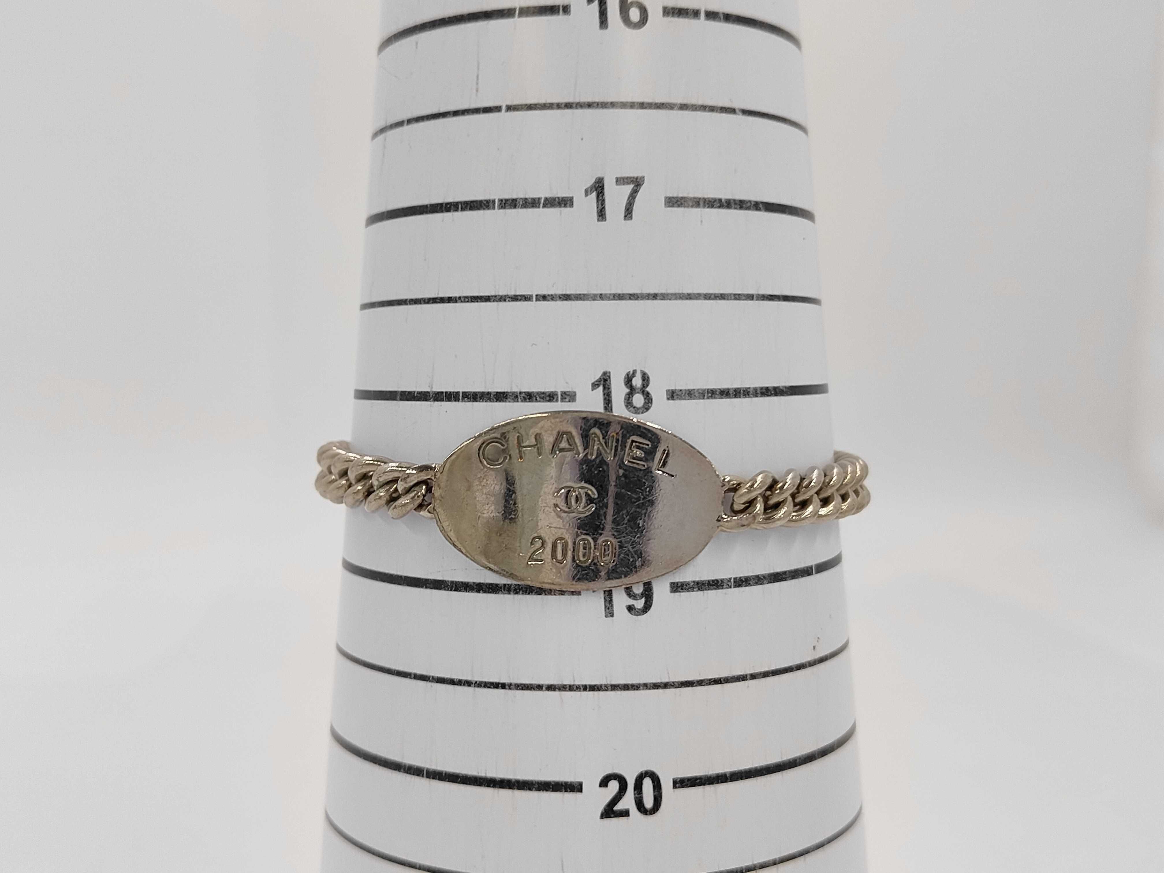 Chanel Curb Link ID Bracelet, Spring 2000