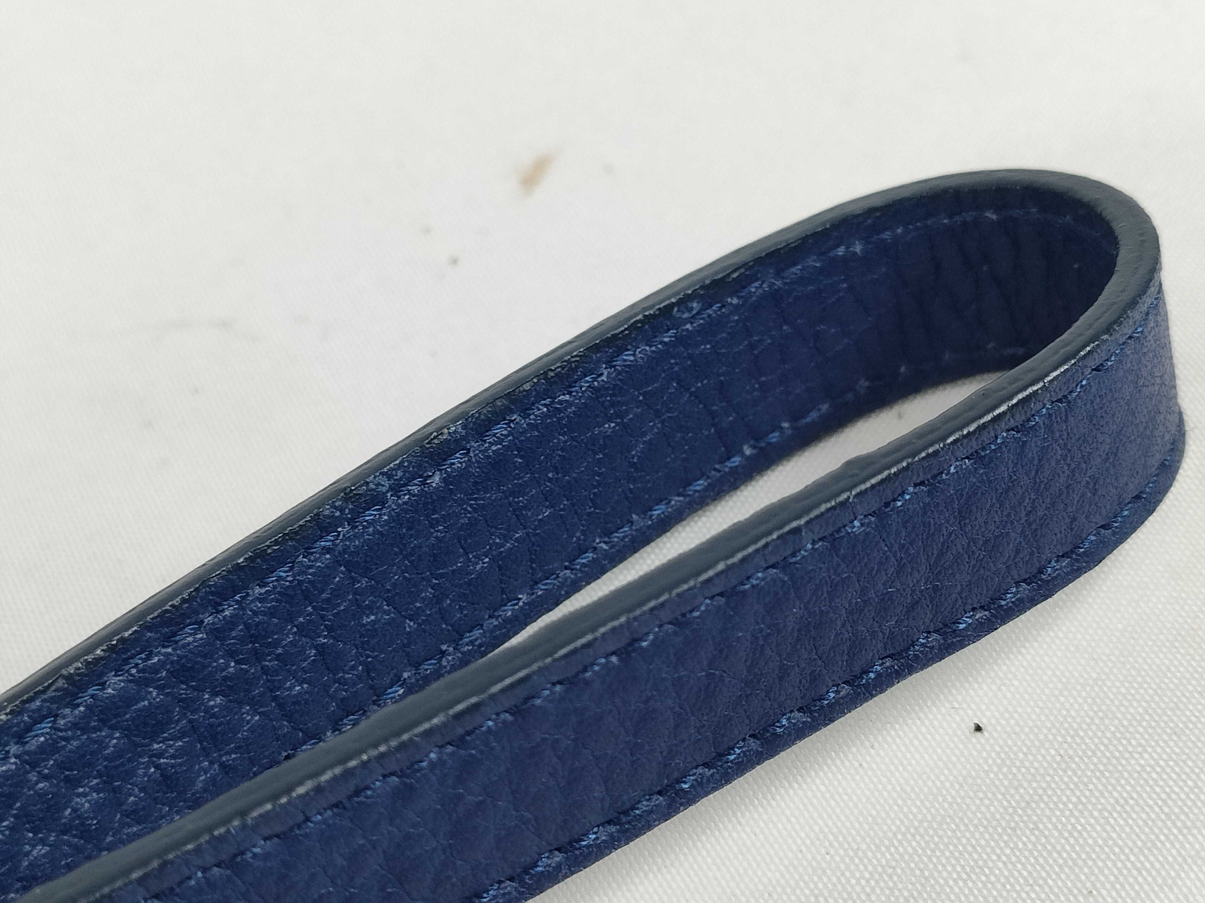 See by Chloe Cobalt Blue Pebbled Leather Crossbody Bag