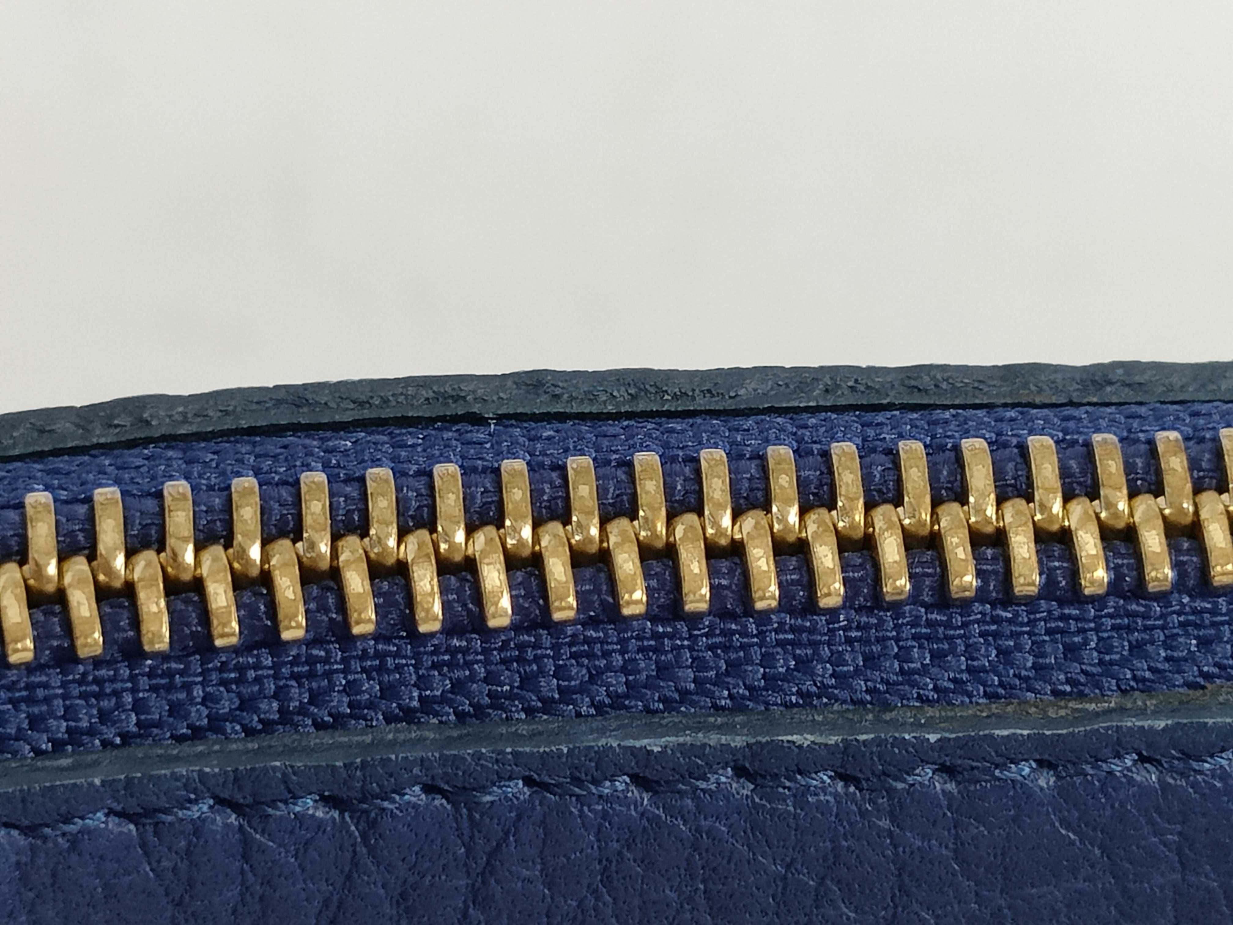 See by Chloe Cobalt Blue Pebbled Leather Crossbody Bag