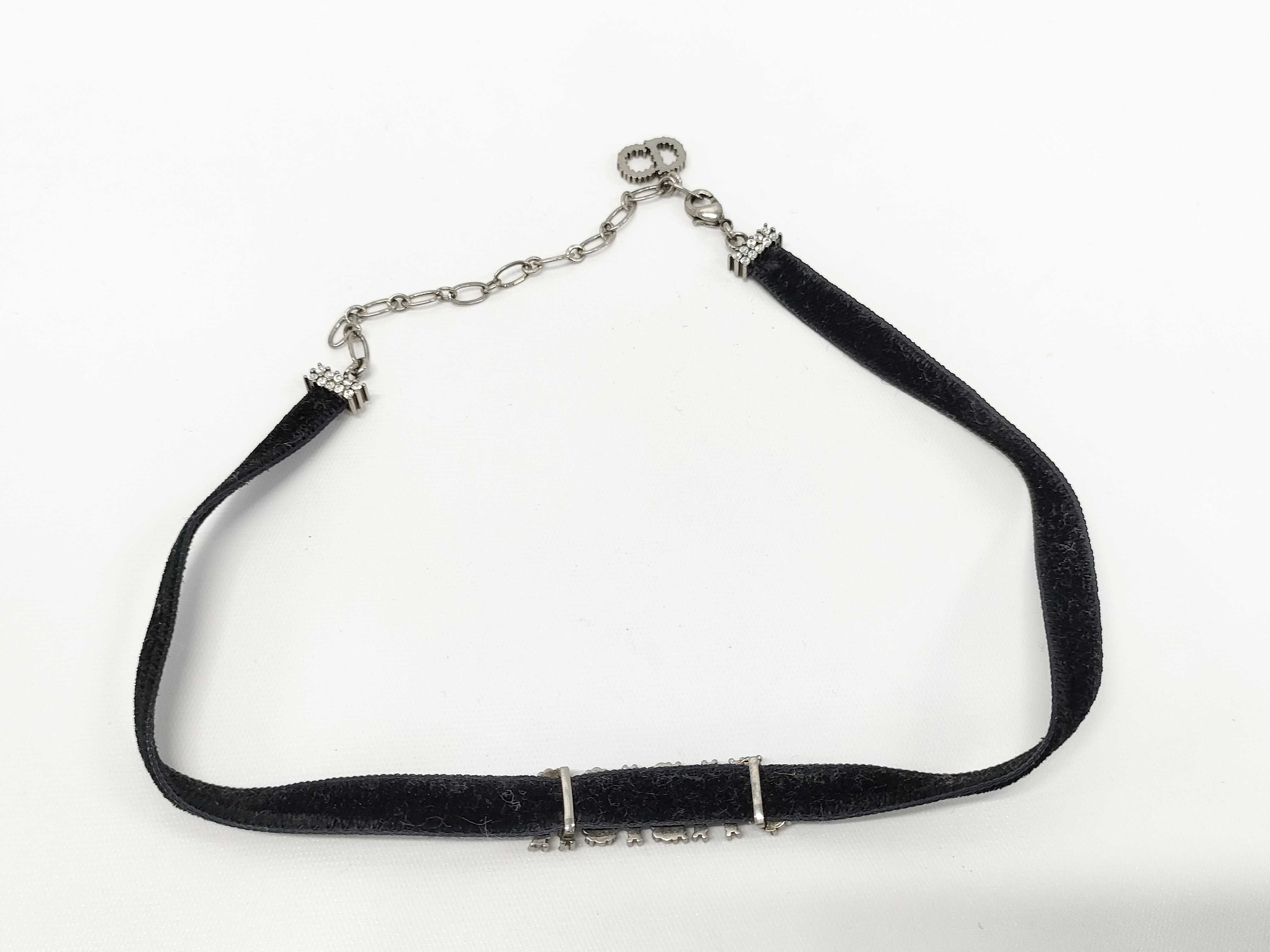 Christian Dior J'Adior Velvet and Crystal Choker