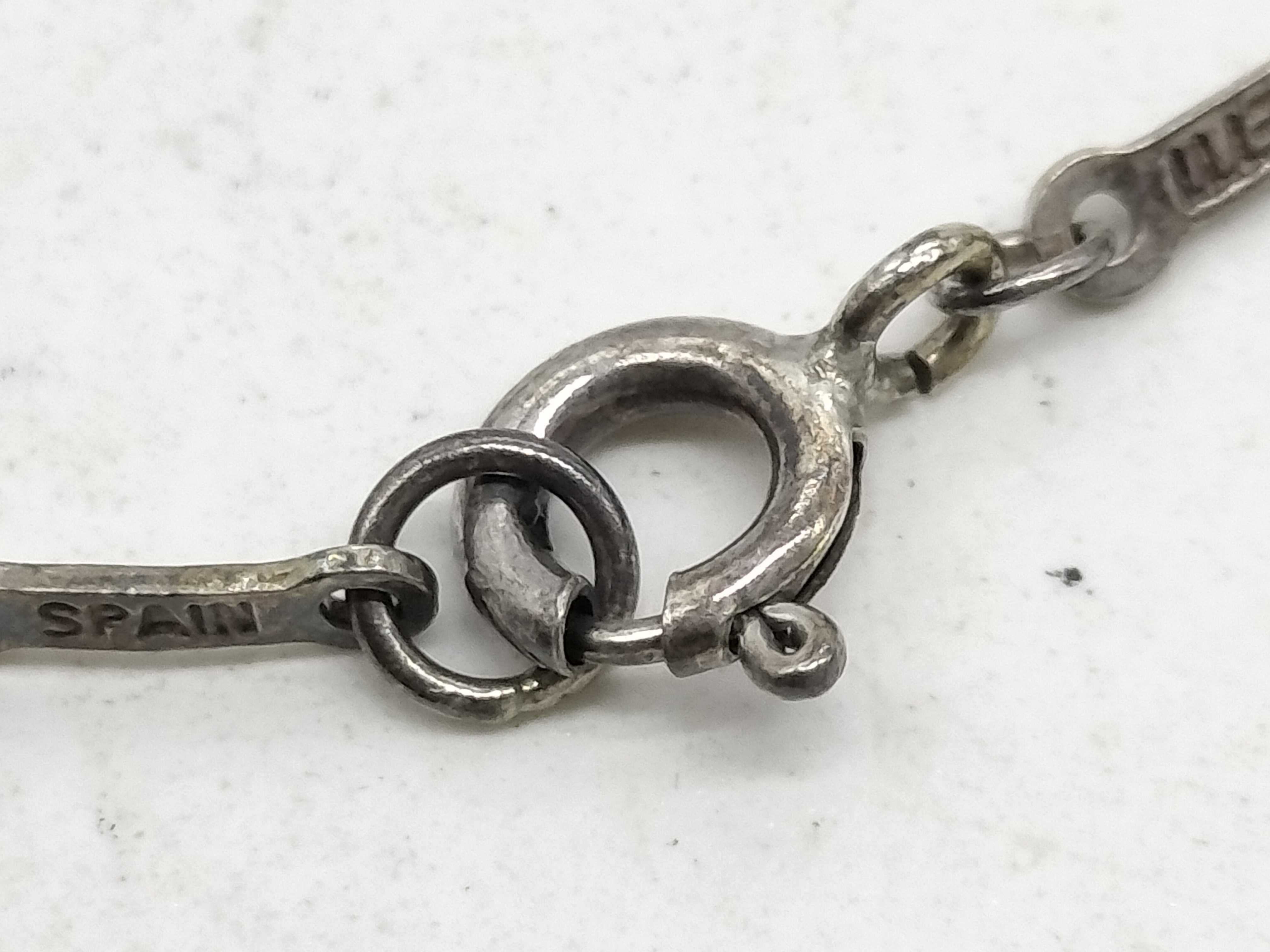 Two Tiffany and Co. Elsa Peretti Sterling Silver Star and Interlocking Circles Necklaces