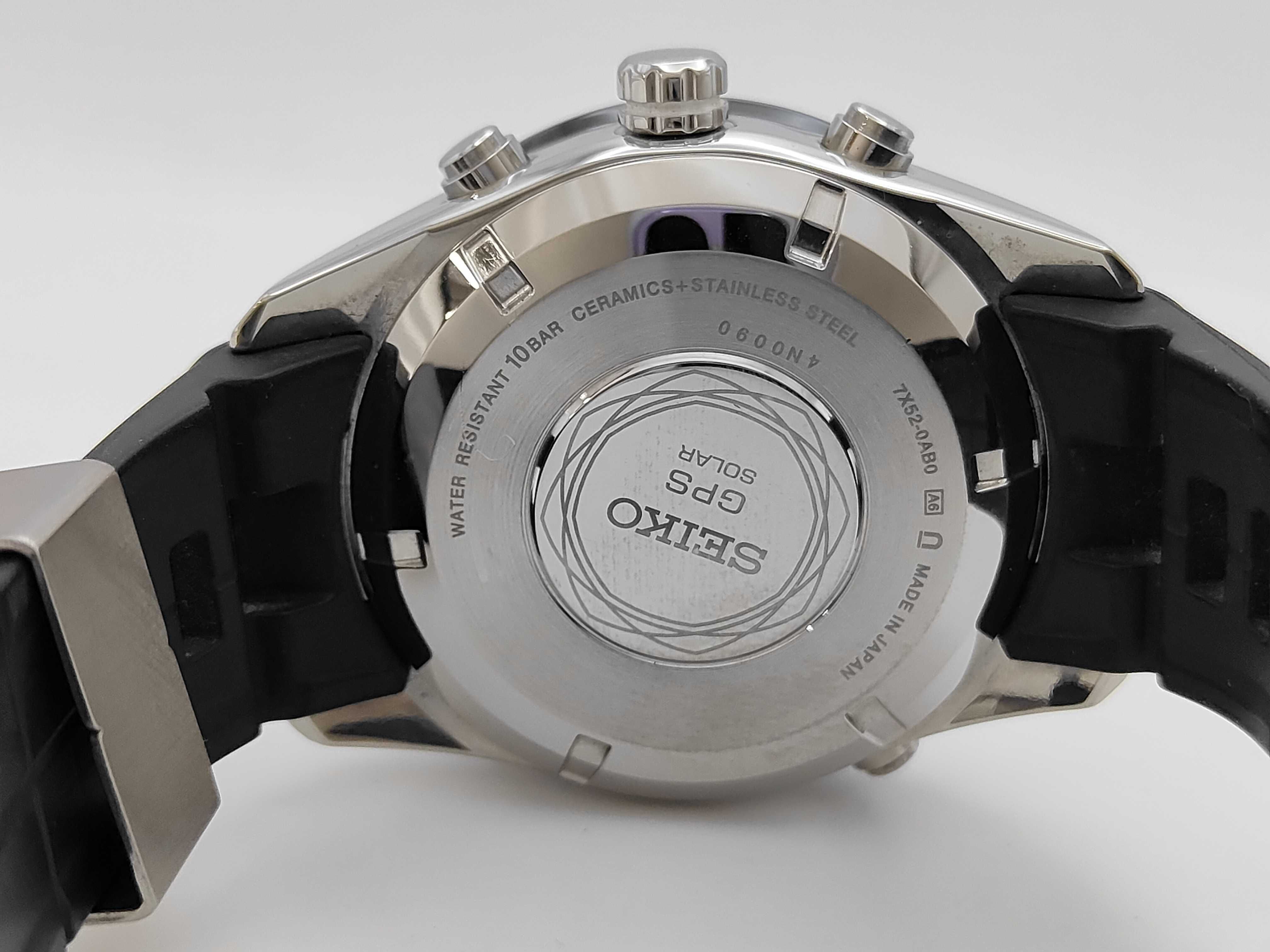 Seiko Astron GPS Solar Stainless Steel Watch SBXA009 7X52-0AB0