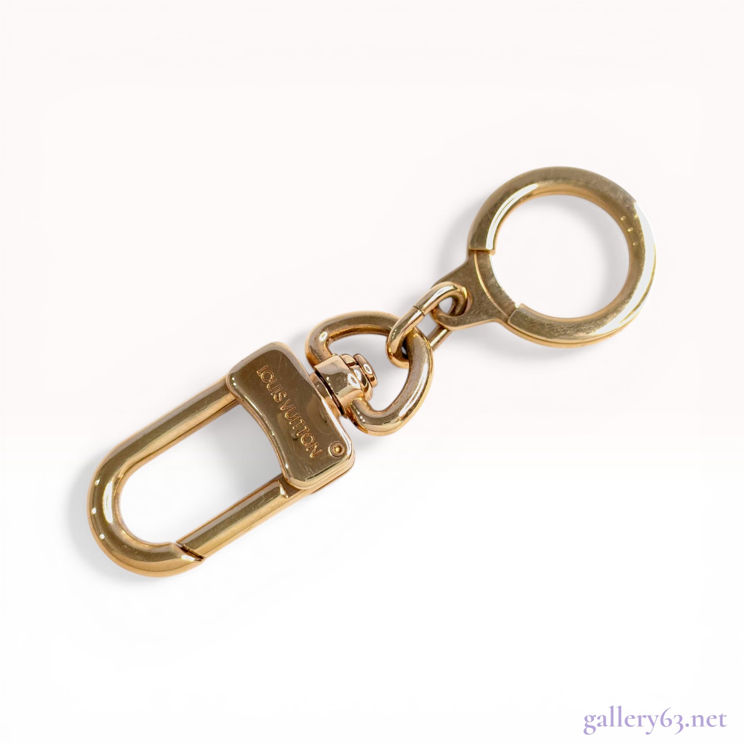 Louis Vuitton Goldtone Anneau Cles Key Ring