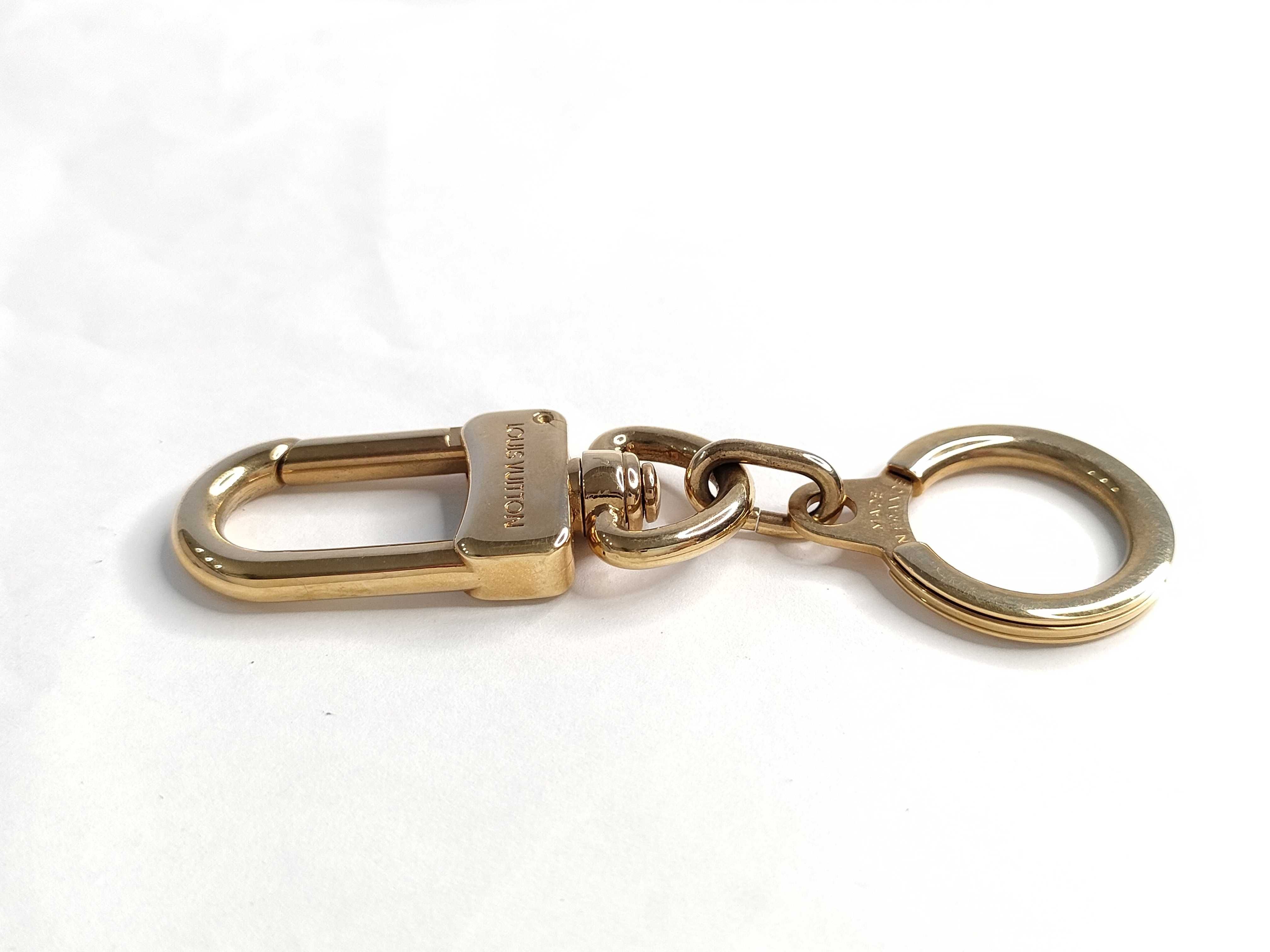 Louis Vuitton Goldtone Anneau Cles Key Ring