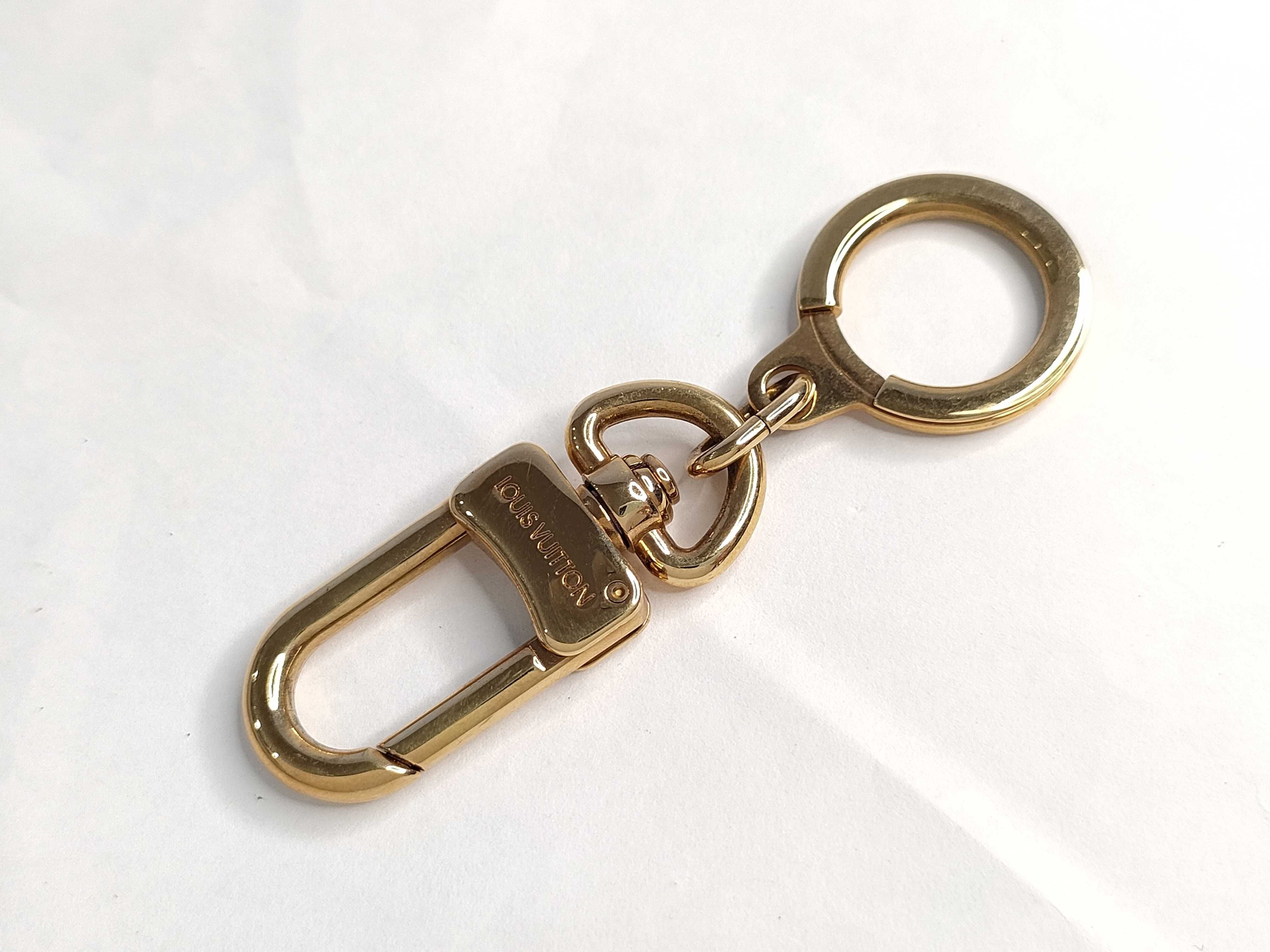 Louis Vuitton Goldtone Anneau Cles Key Ring