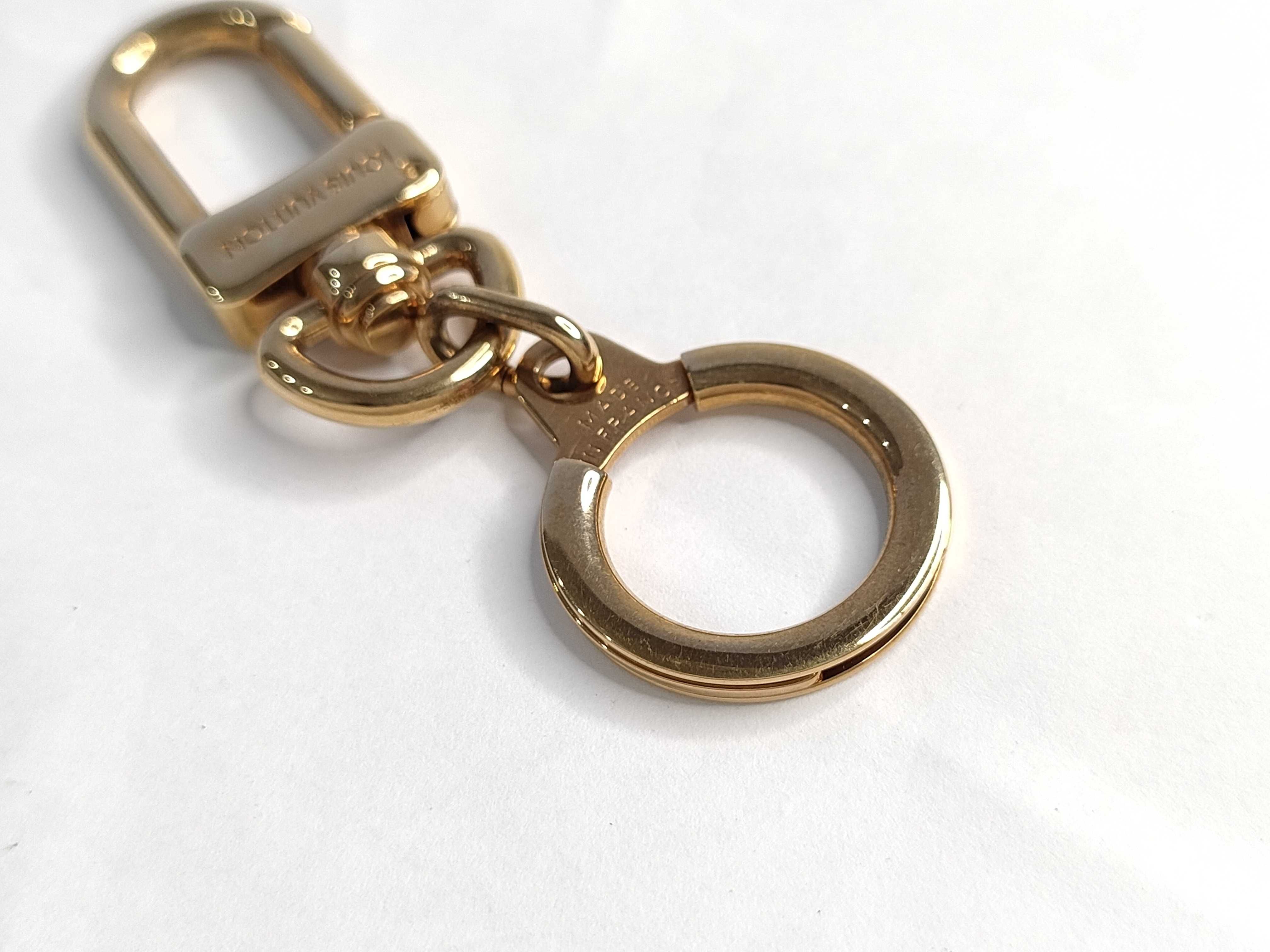 Louis Vuitton Goldtone Anneau Cles Key Ring