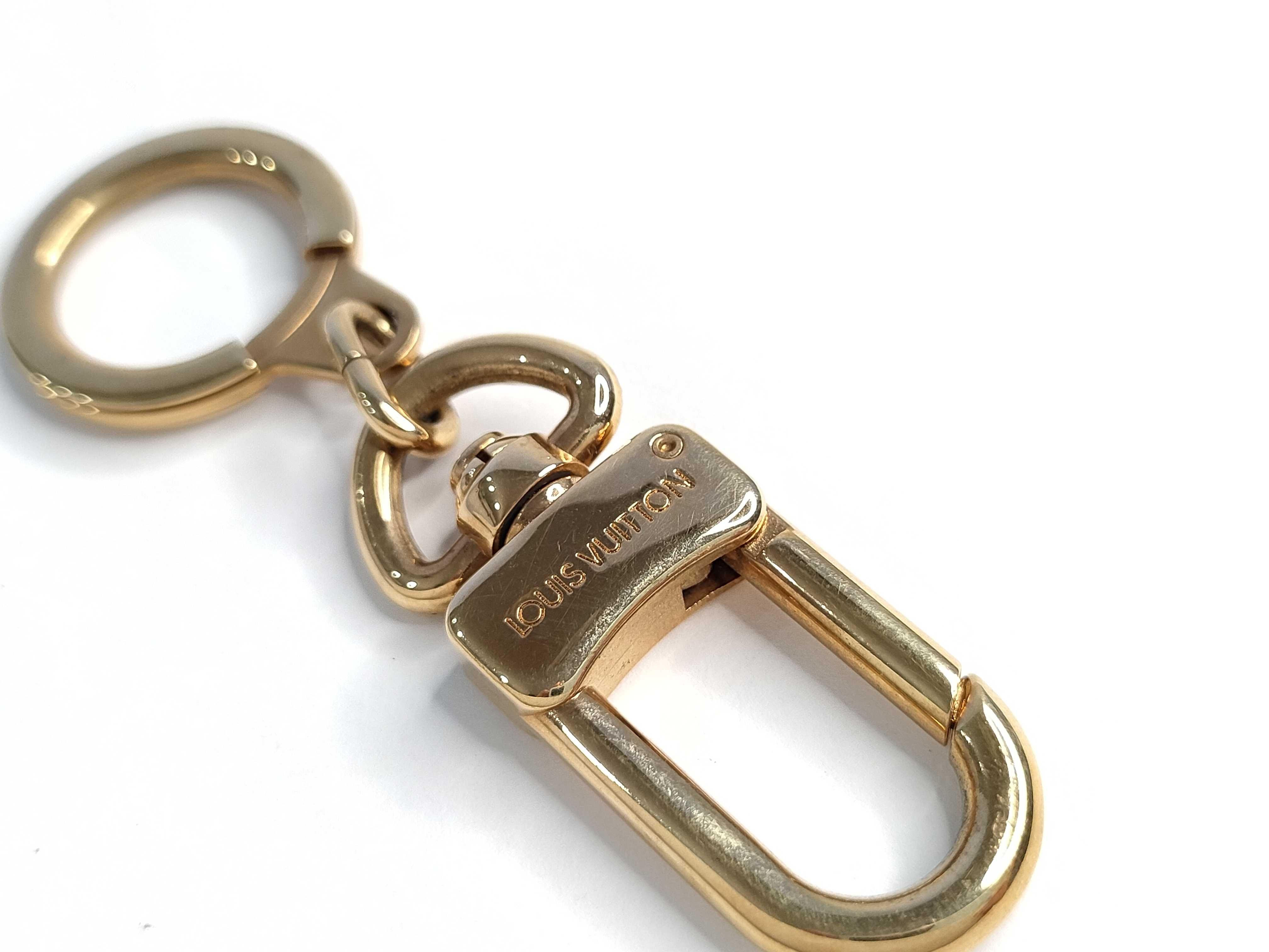 Louis Vuitton Goldtone Anneau Cles Key Ring