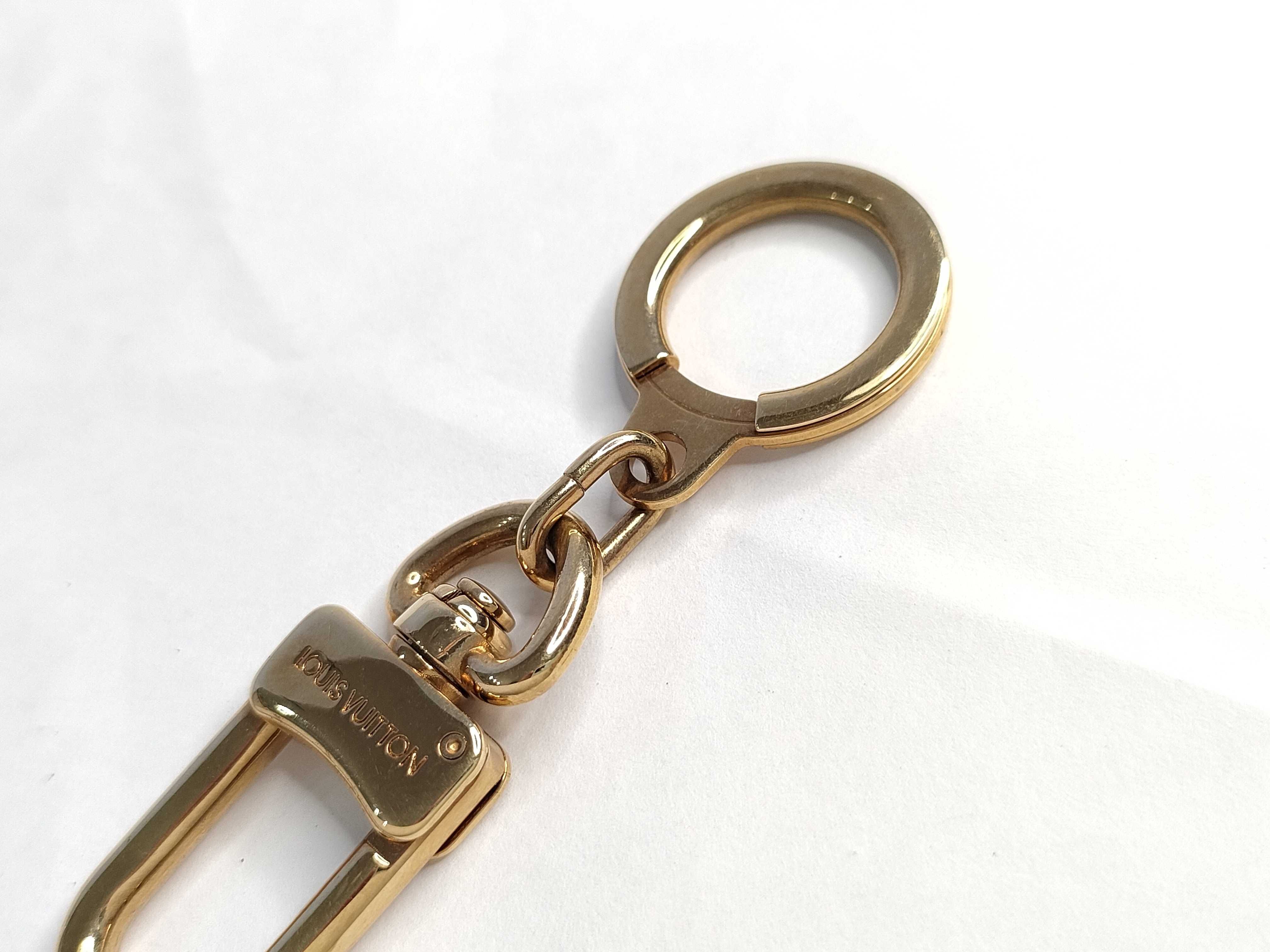 Louis Vuitton Goldtone Anneau Cles Key Ring