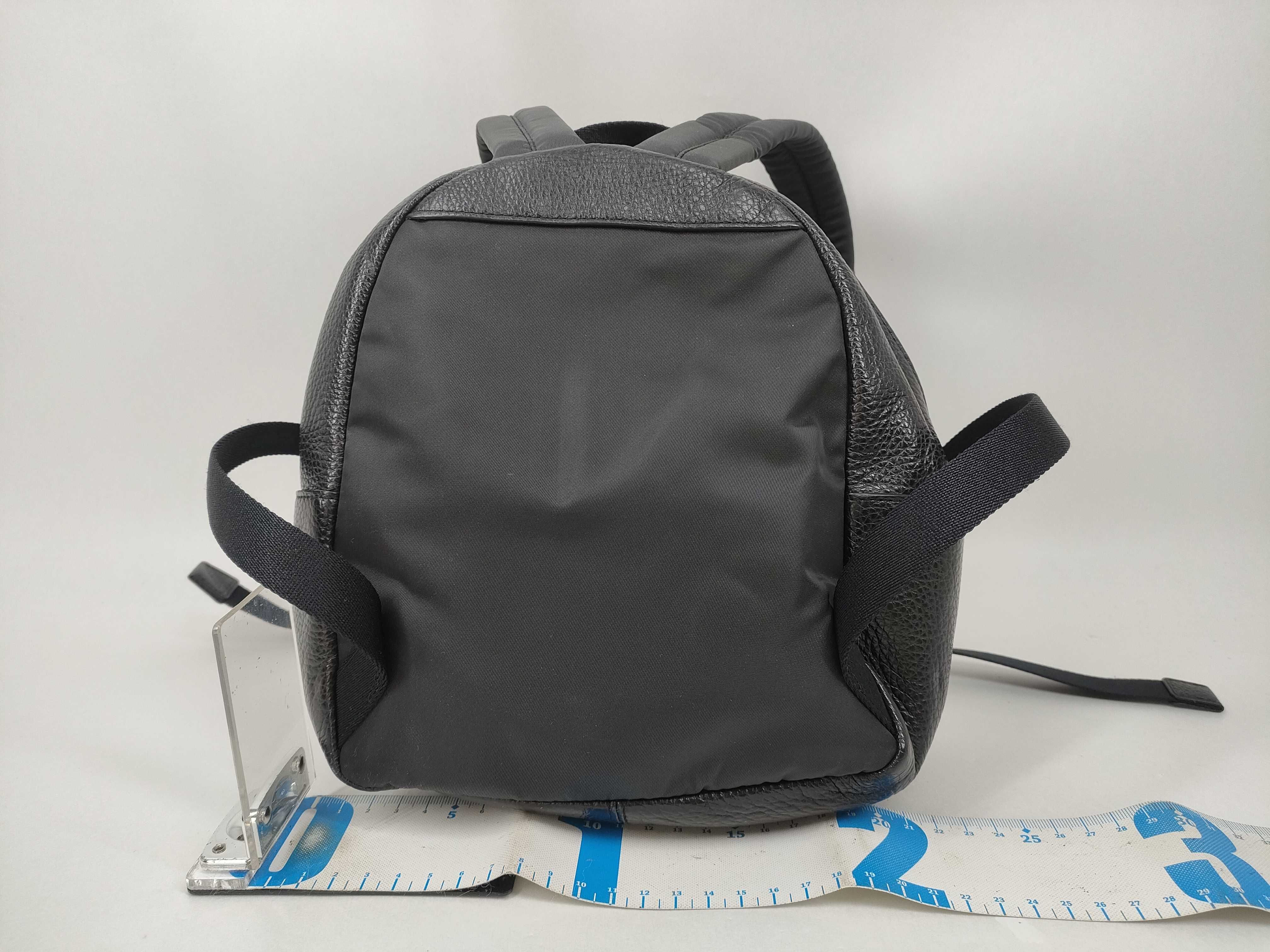 Coach Black Pebbled Leather Backpack