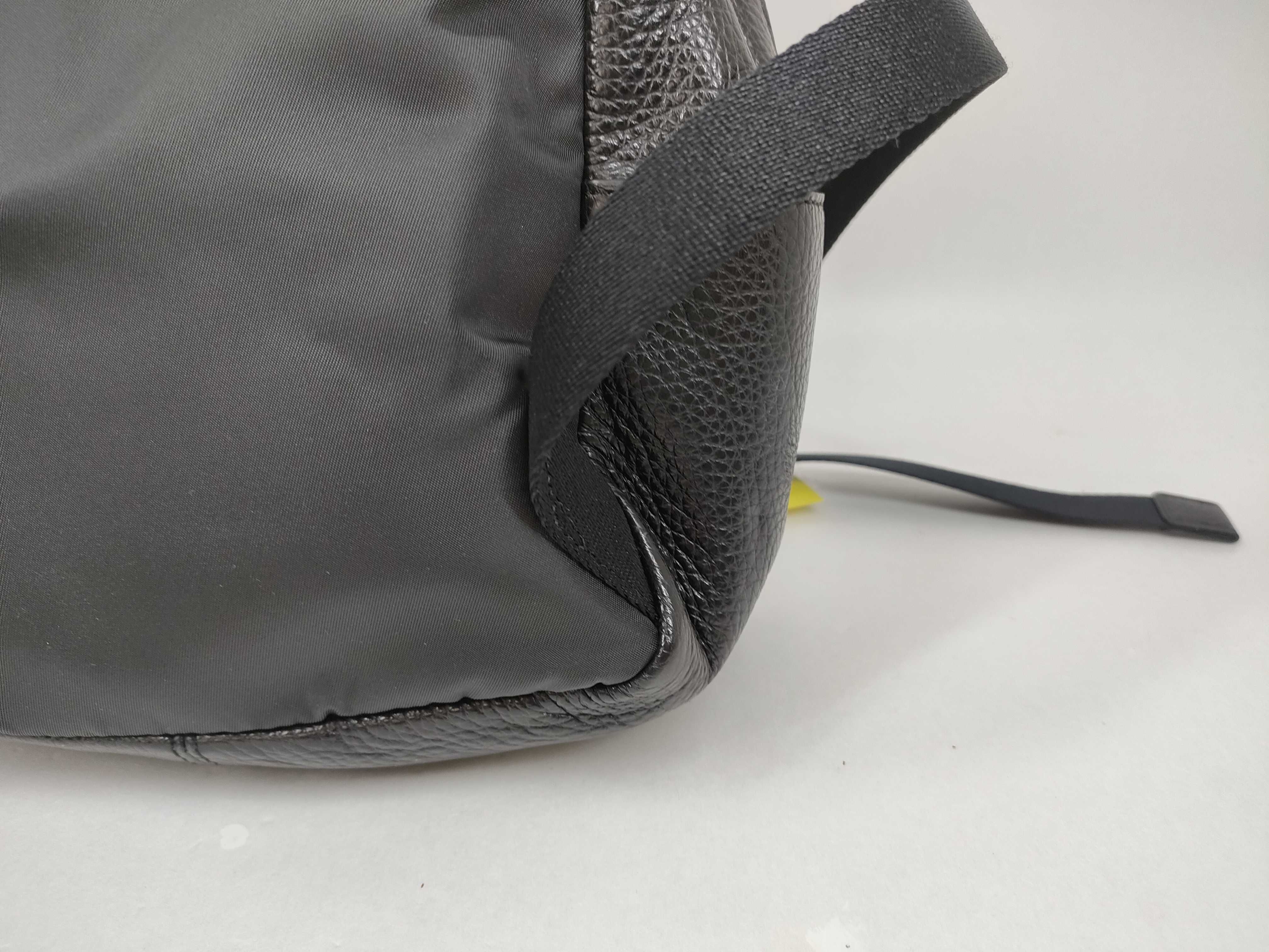 Coach Black Pebbled Leather Backpack