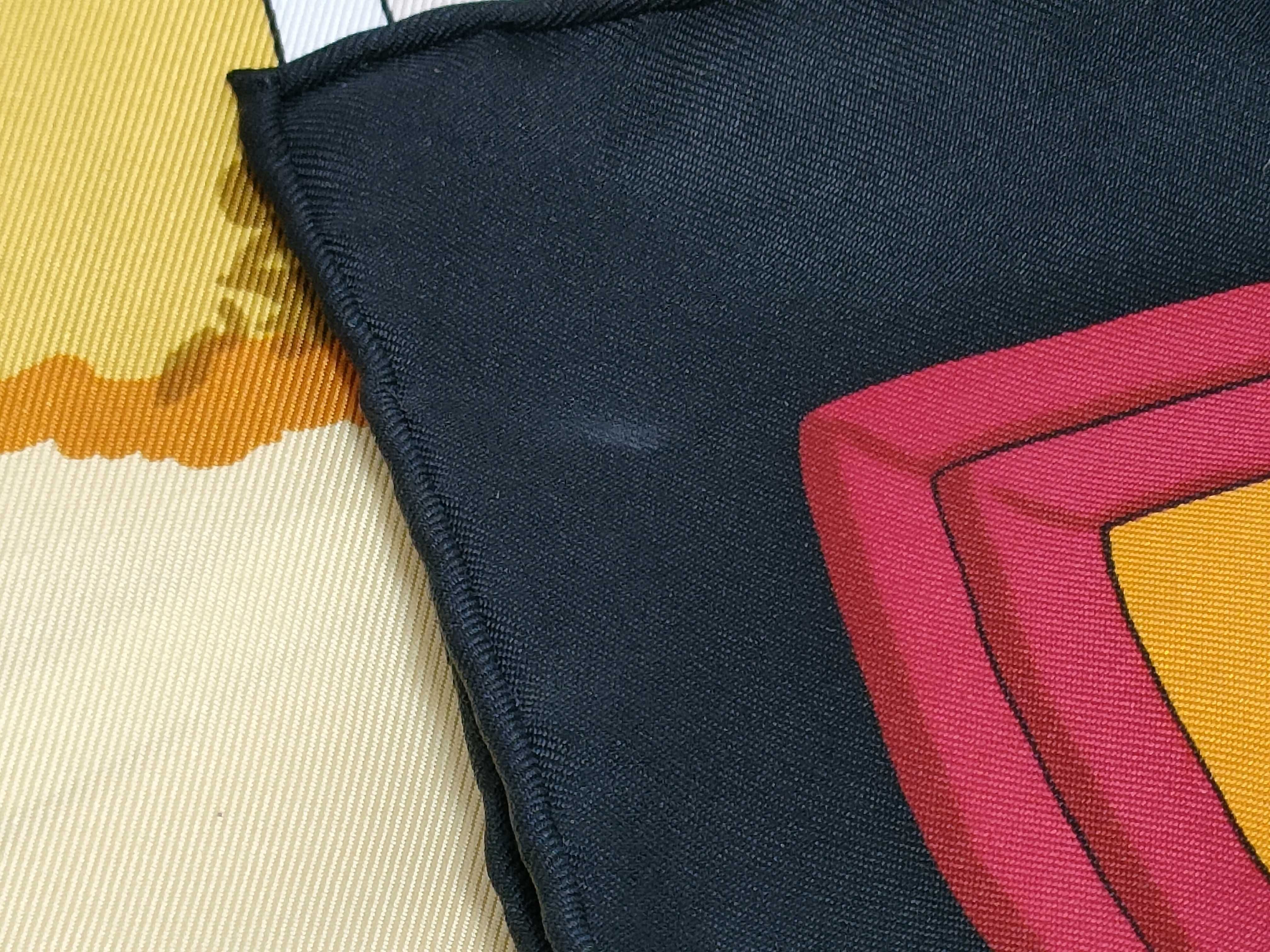 Hermes Silk Scarf Attelages Pattern