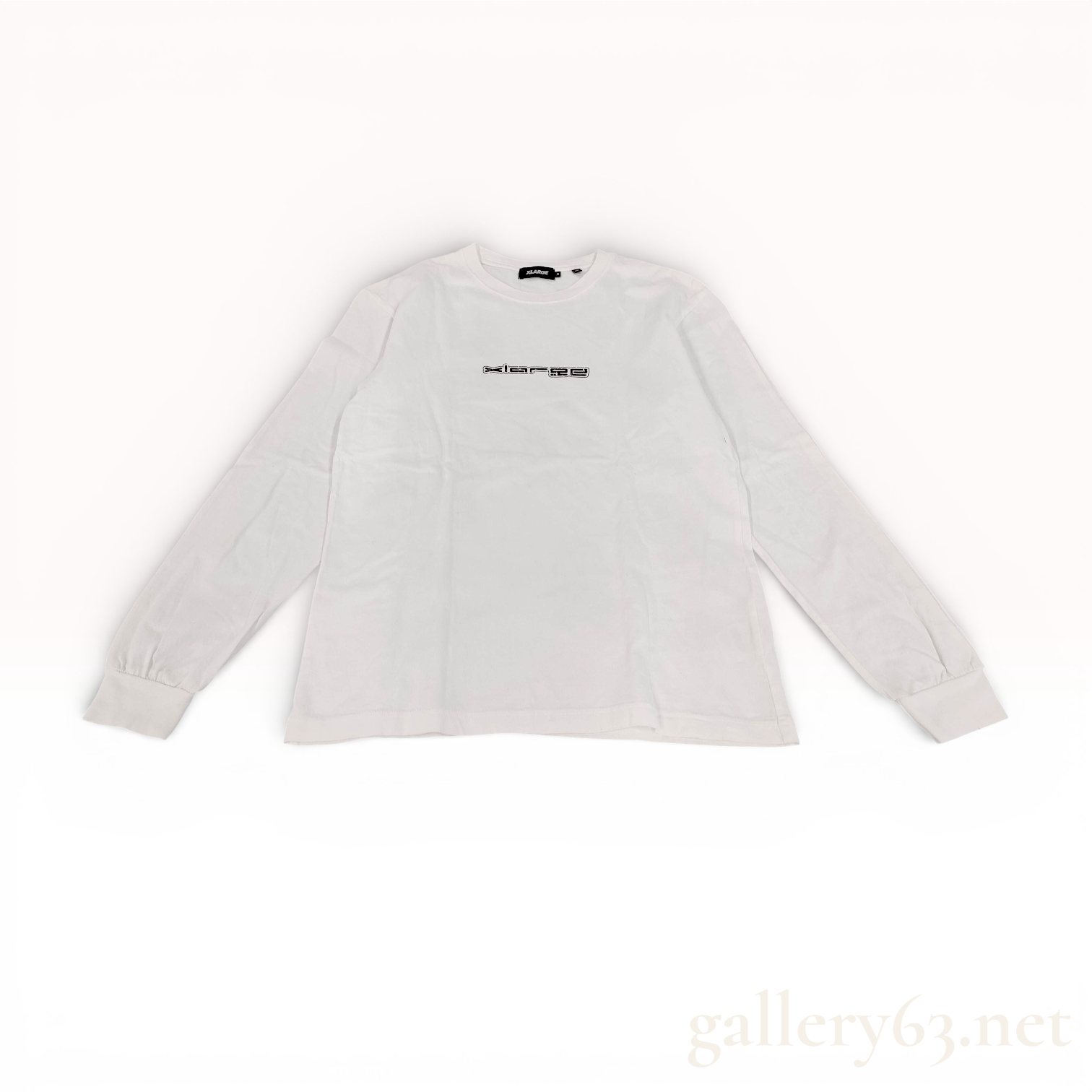 XLARGE White Cotton Long Sleeve Graphic Tee size M