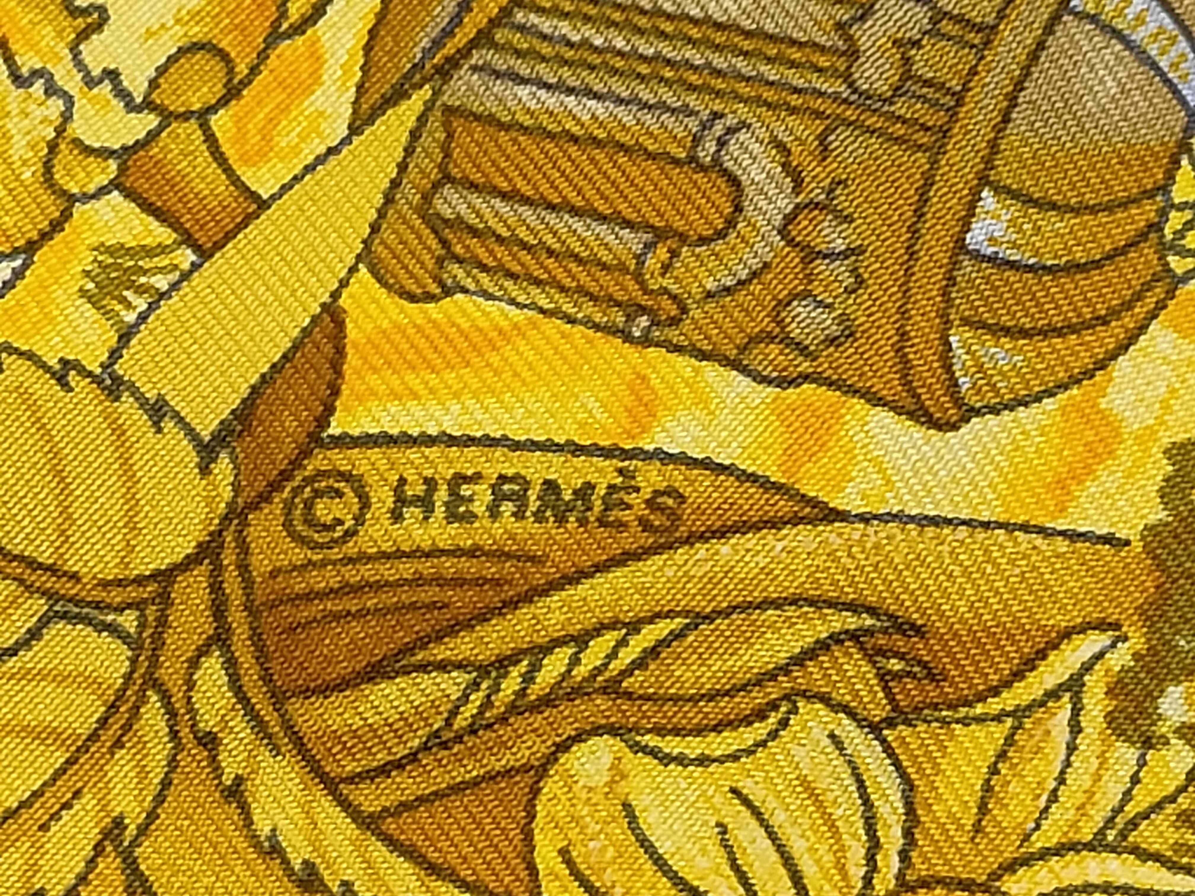Hermes Carre 90 Silk Scarf Au Pays de Cocagne
