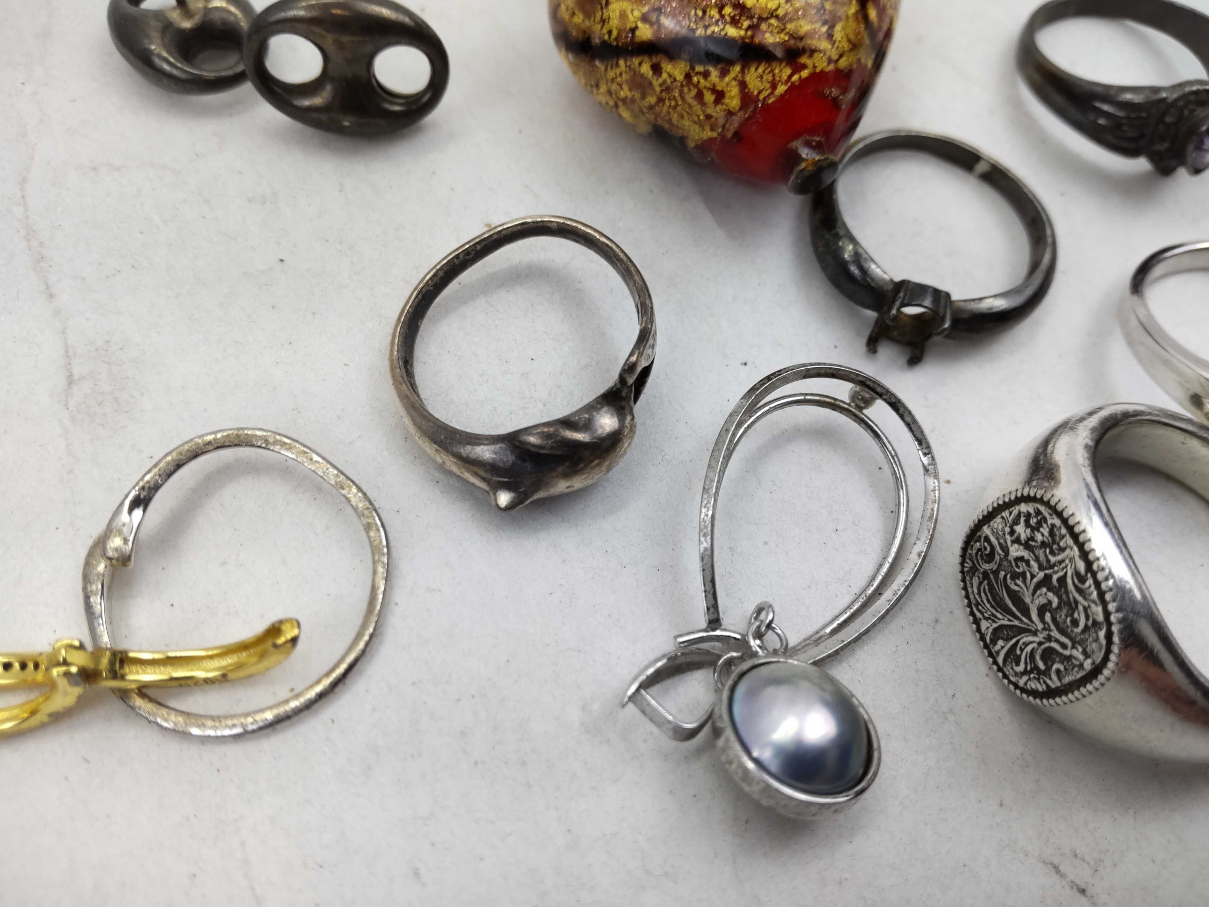 A Collection of Sterling Silver and Assorted Costume Jewelry