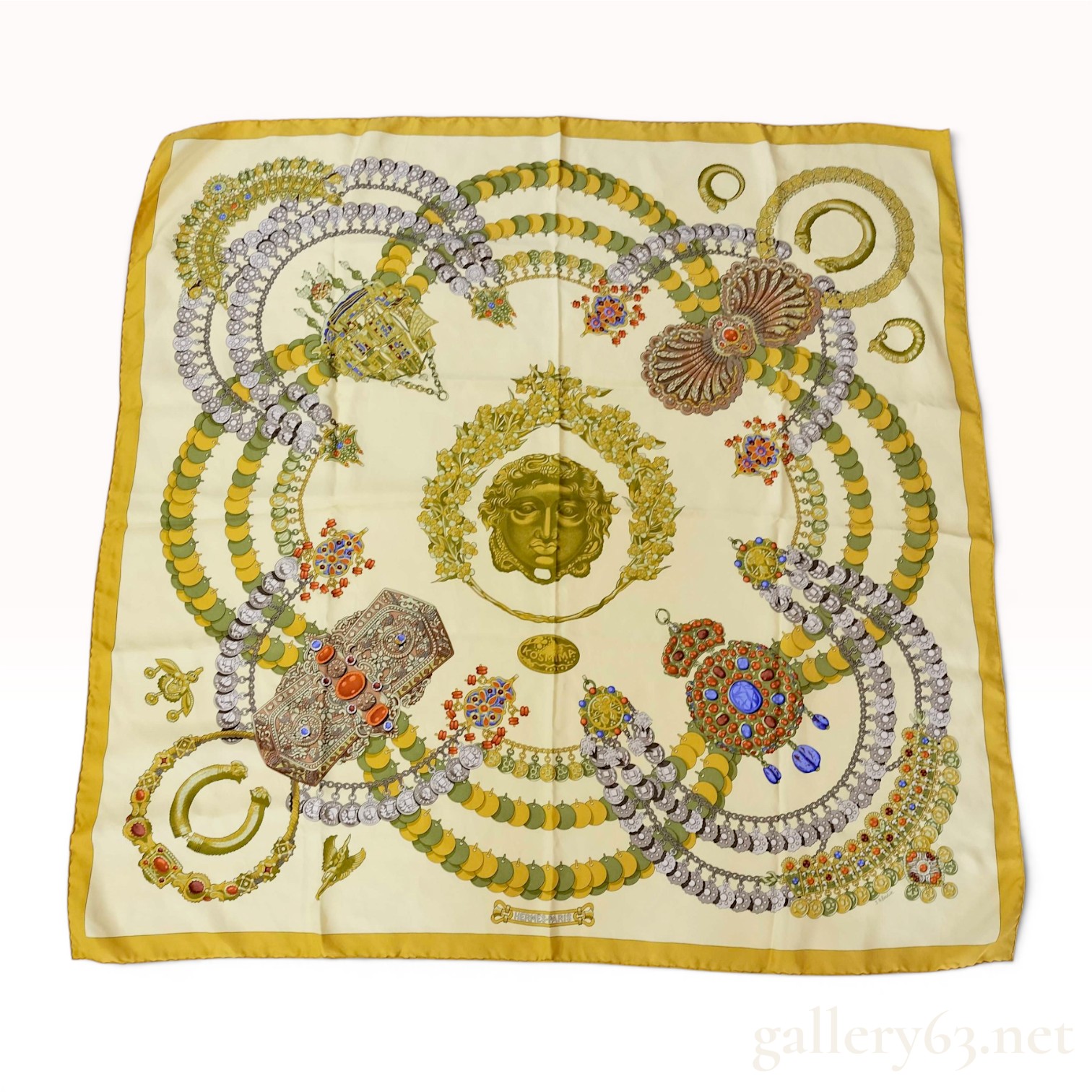 Hermes Kosmima Silk Scarf by Julia Abadie