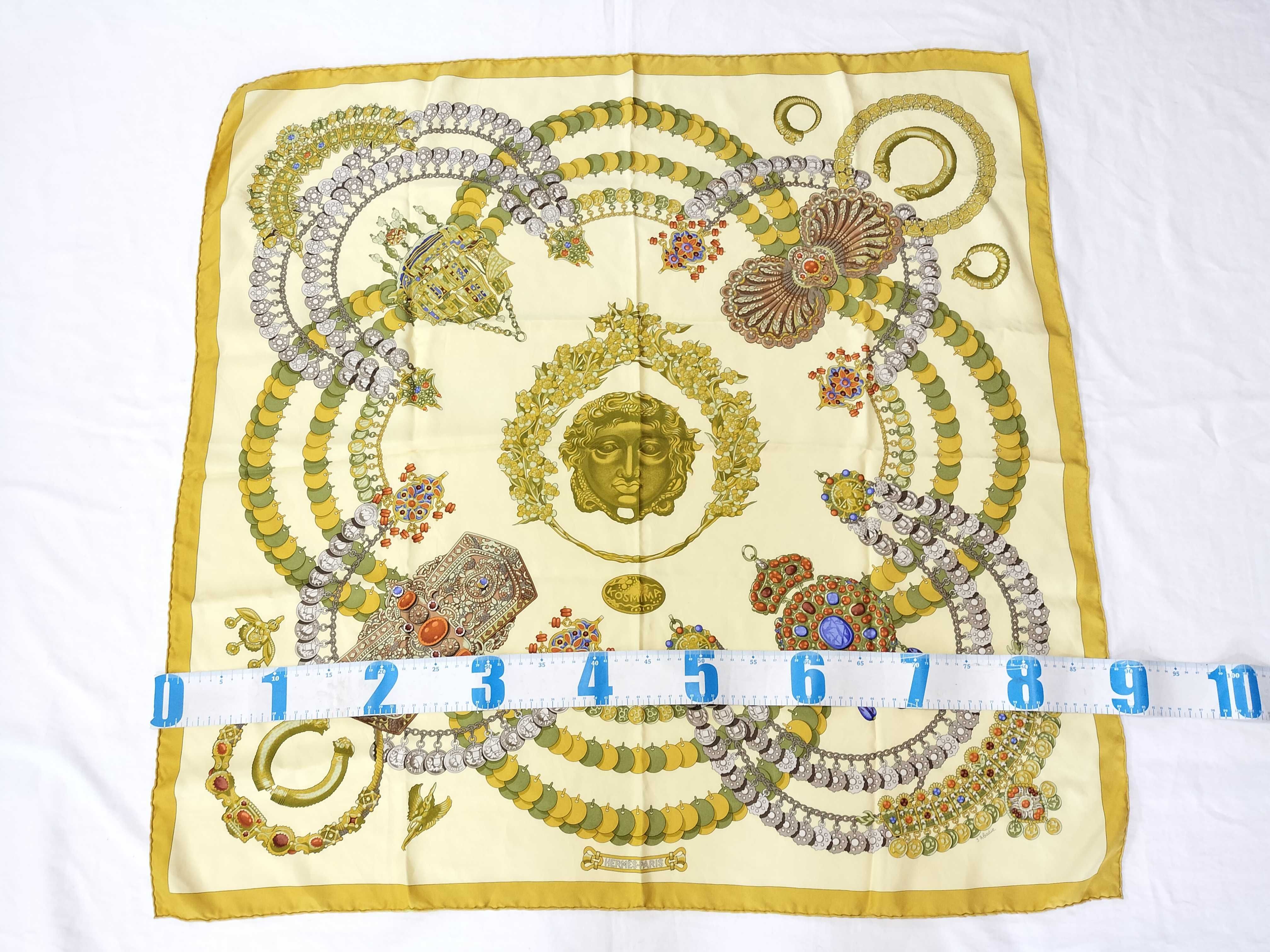 Hermes Kosmima Silk Scarf by Julia Abadie