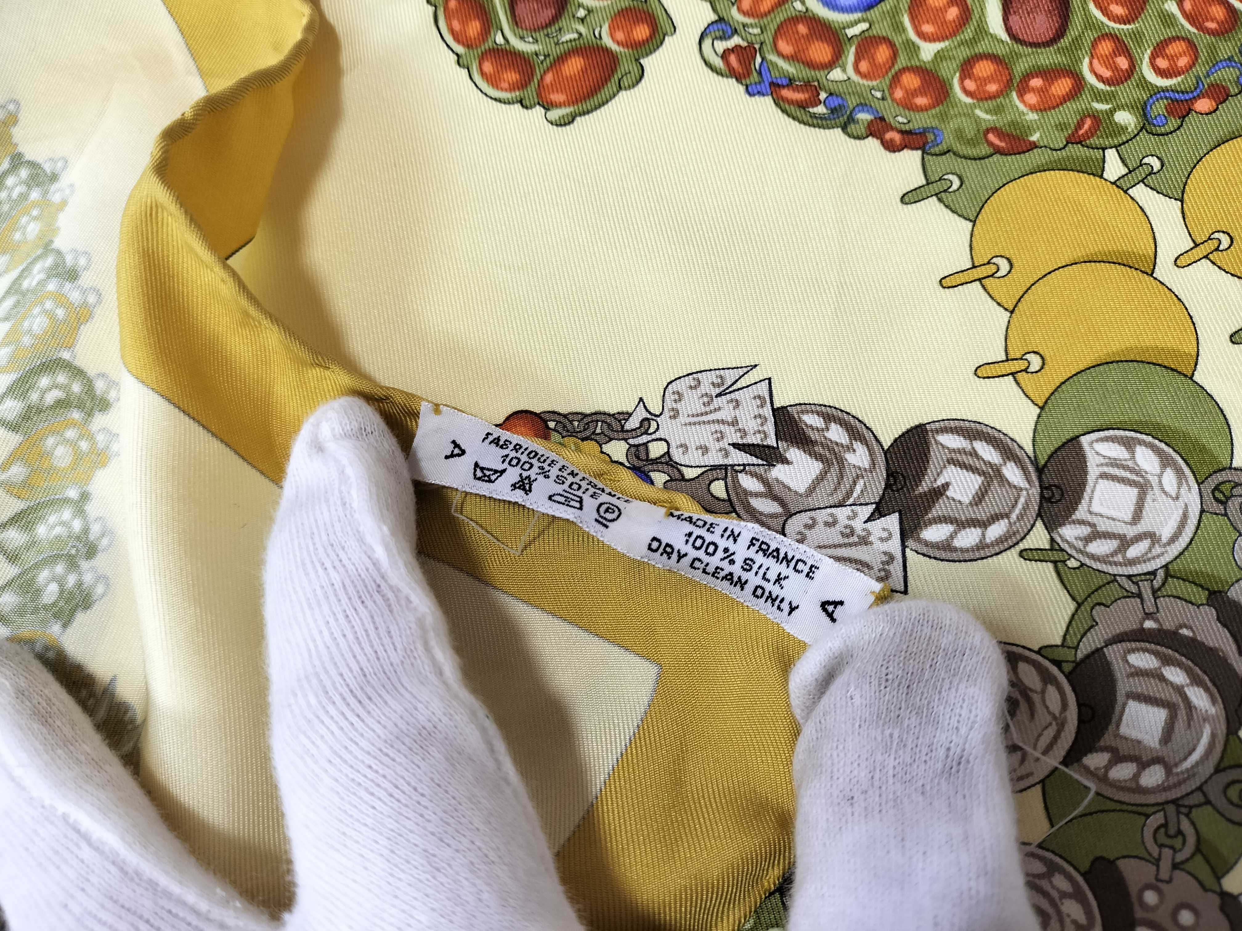Hermes Kosmima Silk Scarf by Julia Abadie