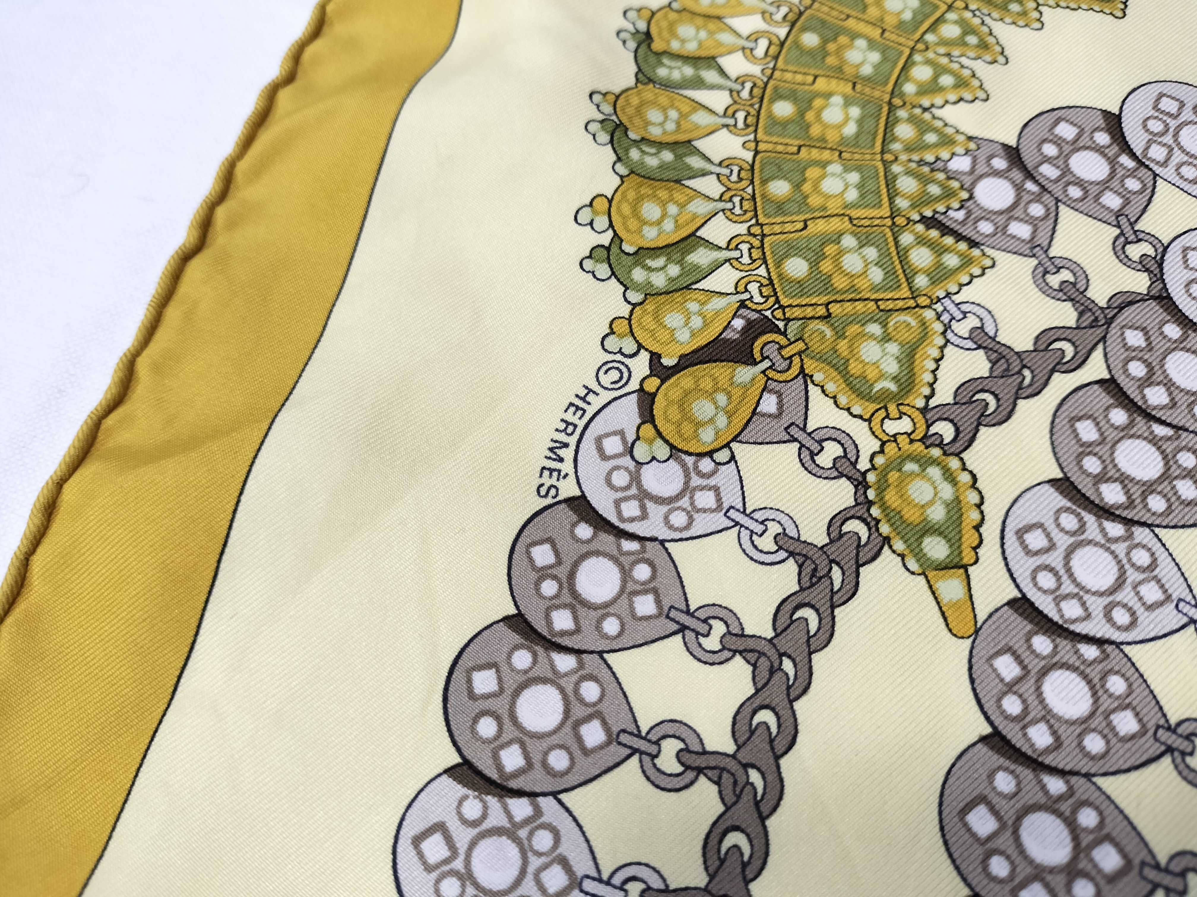 Hermes Kosmima Silk Scarf by Julia Abadie