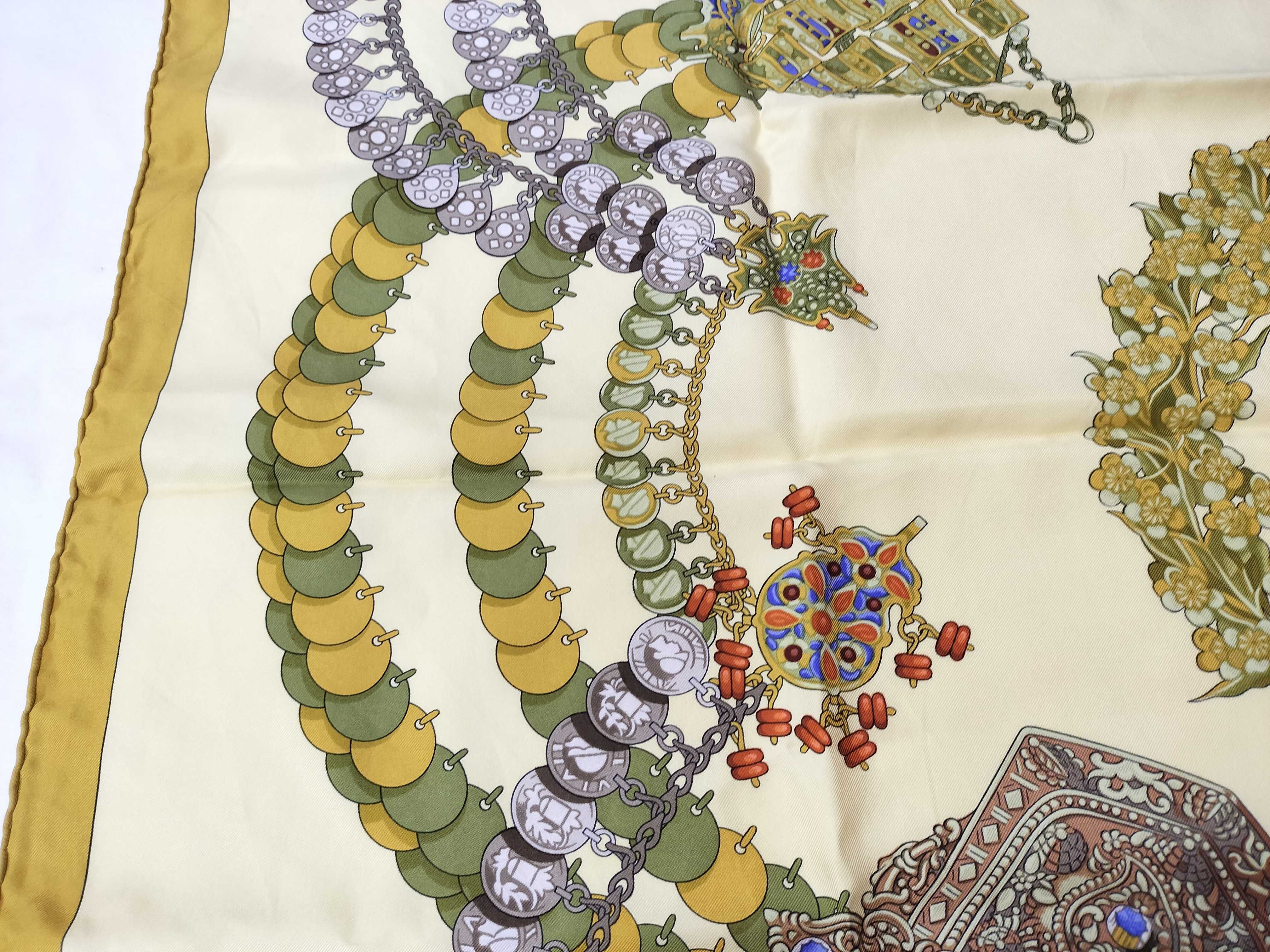 Hermes Kosmima Silk Scarf by Julia Abadie