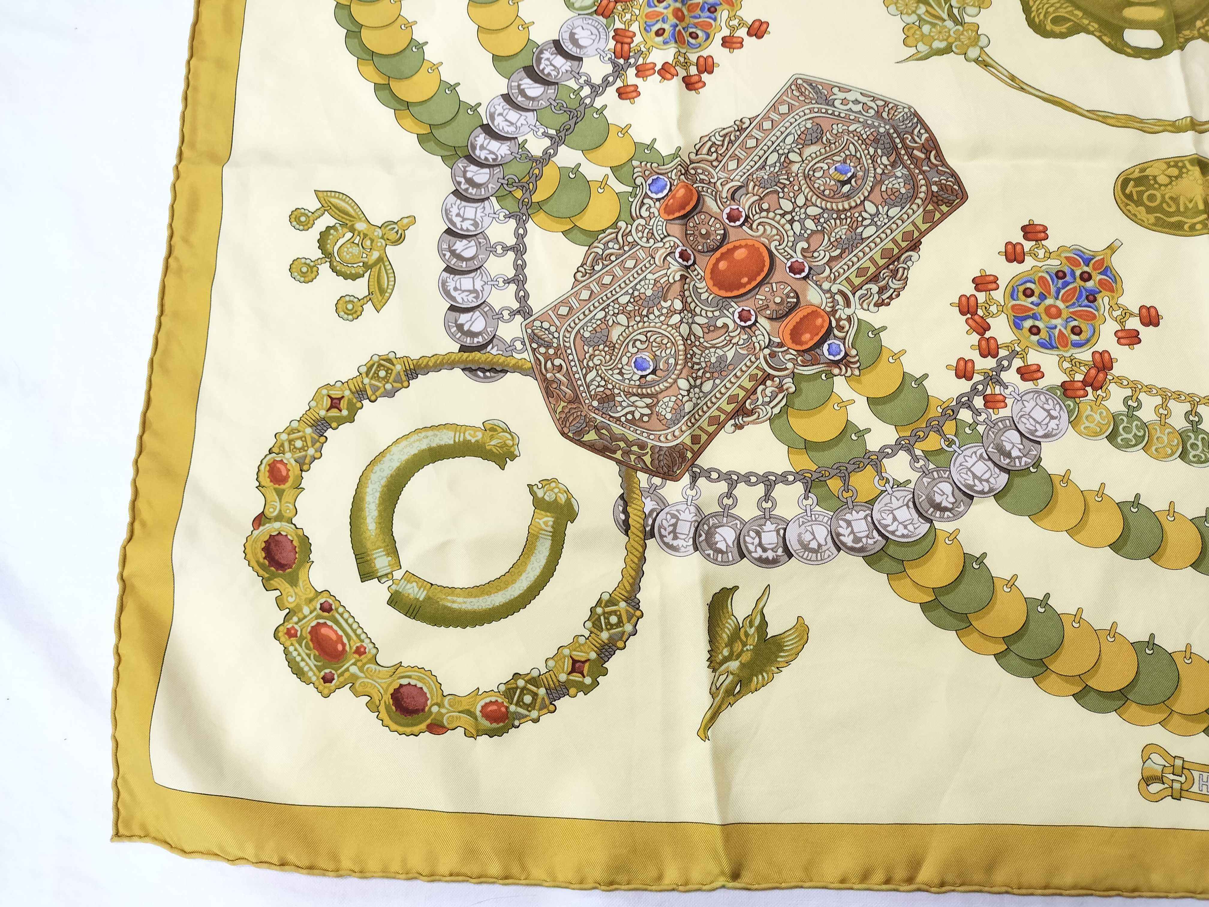 Hermes Kosmima Silk Scarf by Julia Abadie