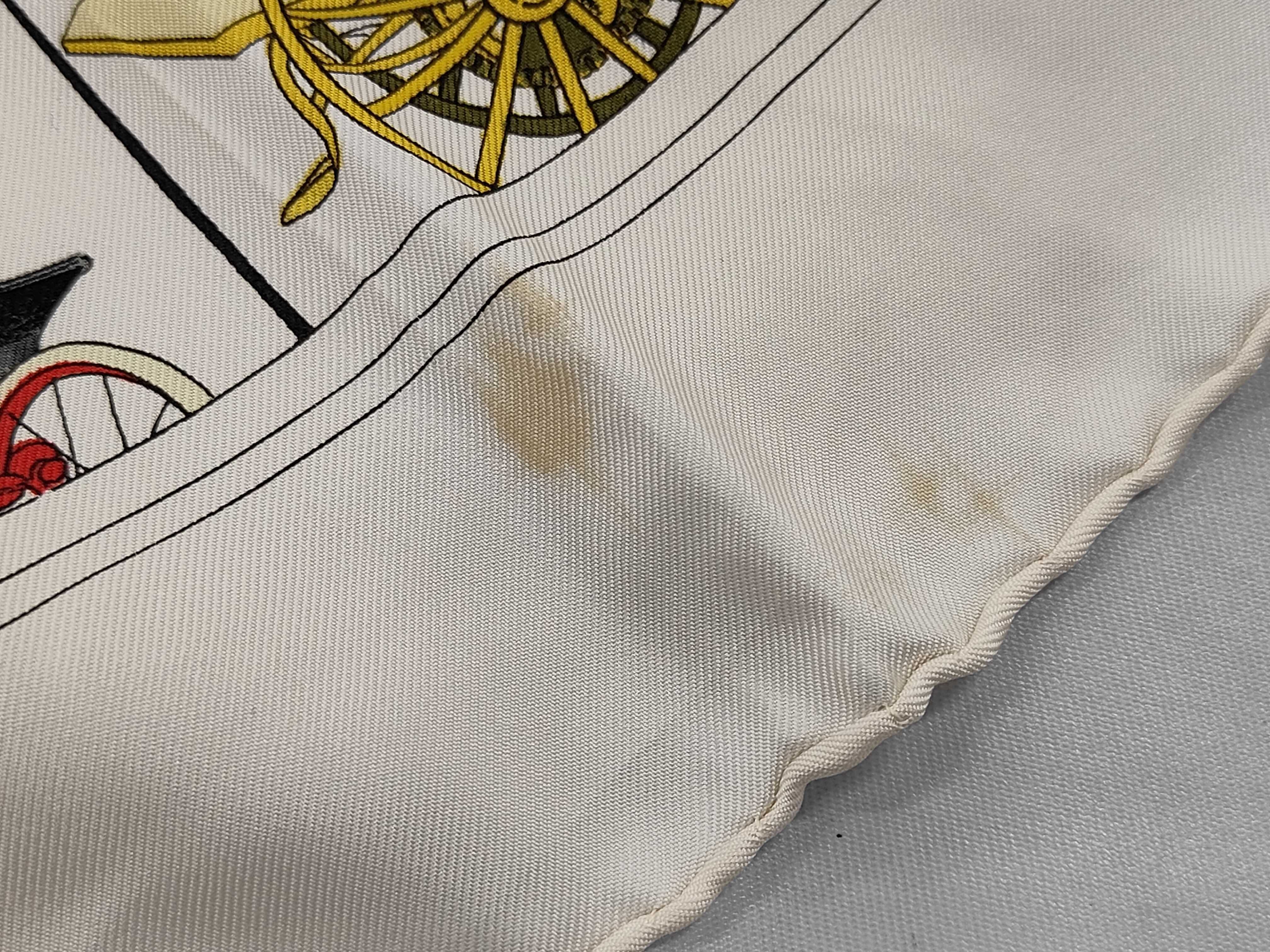 Hermes Carrosserie Silk Scarf by Philippe Ledoux
