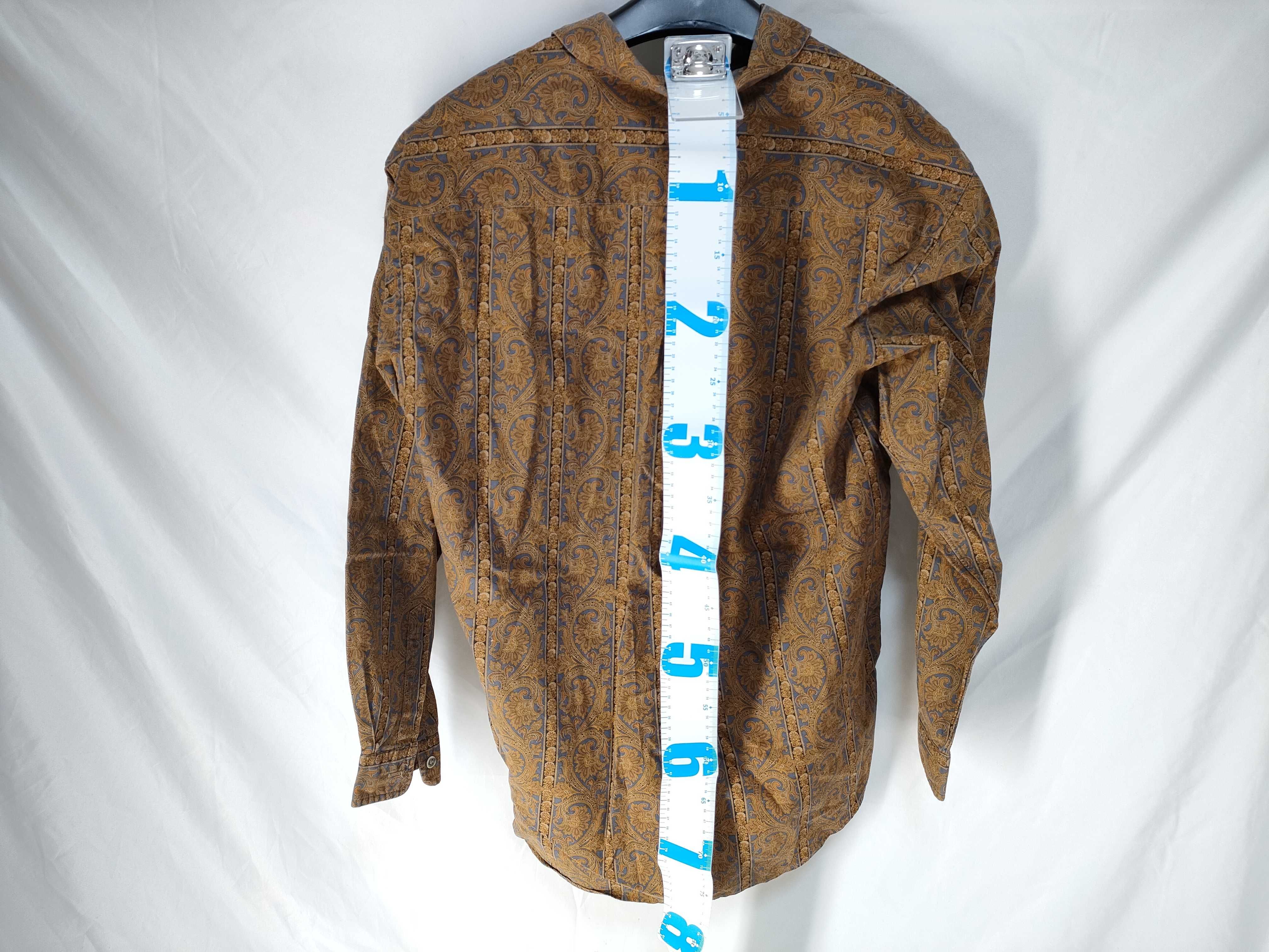 Christian Dior Monsieur Vintage Paisley Long-Sleeve Button-Down Shirt