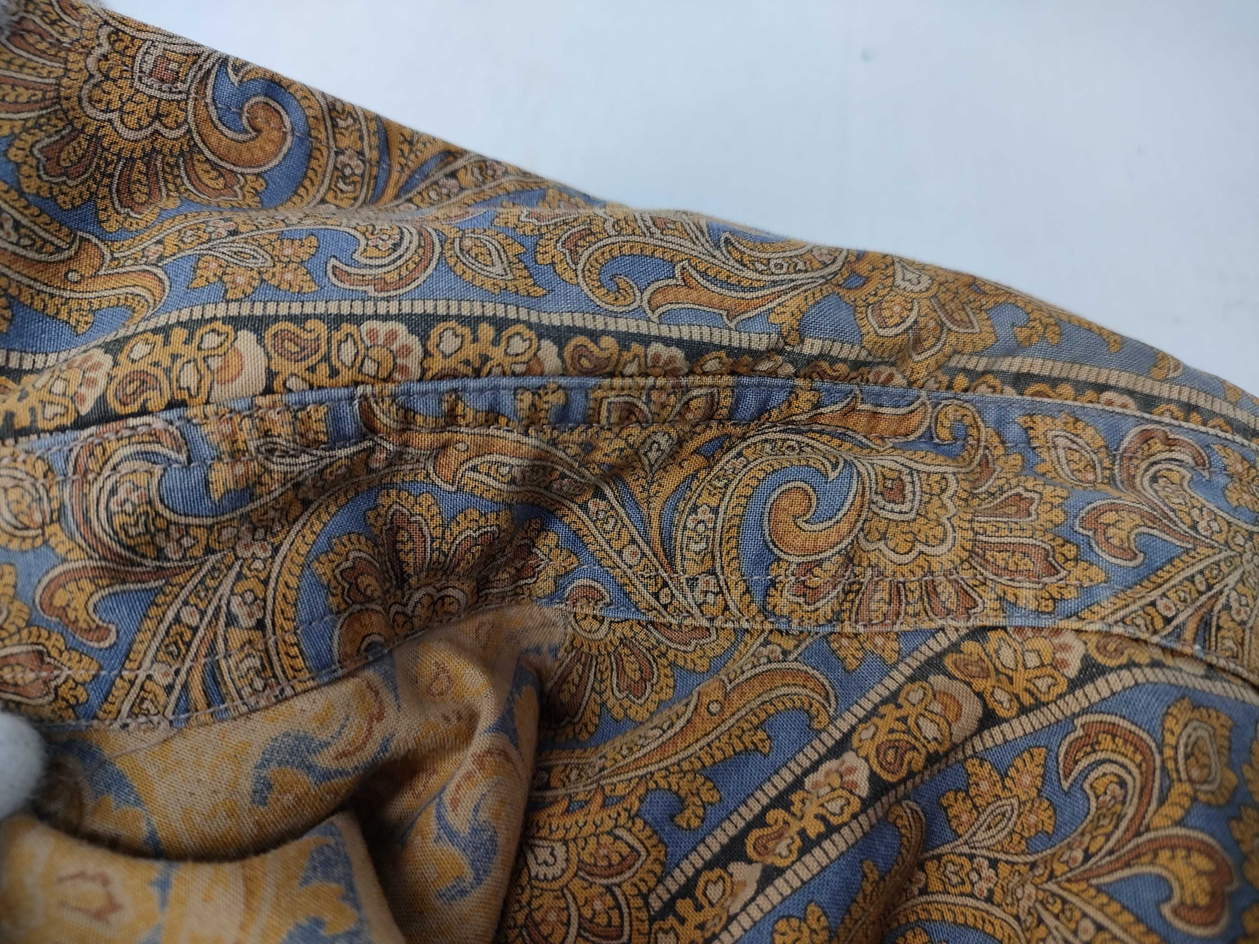 Christian Dior Monsieur Vintage Paisley Long-Sleeve Button-Down Shirt