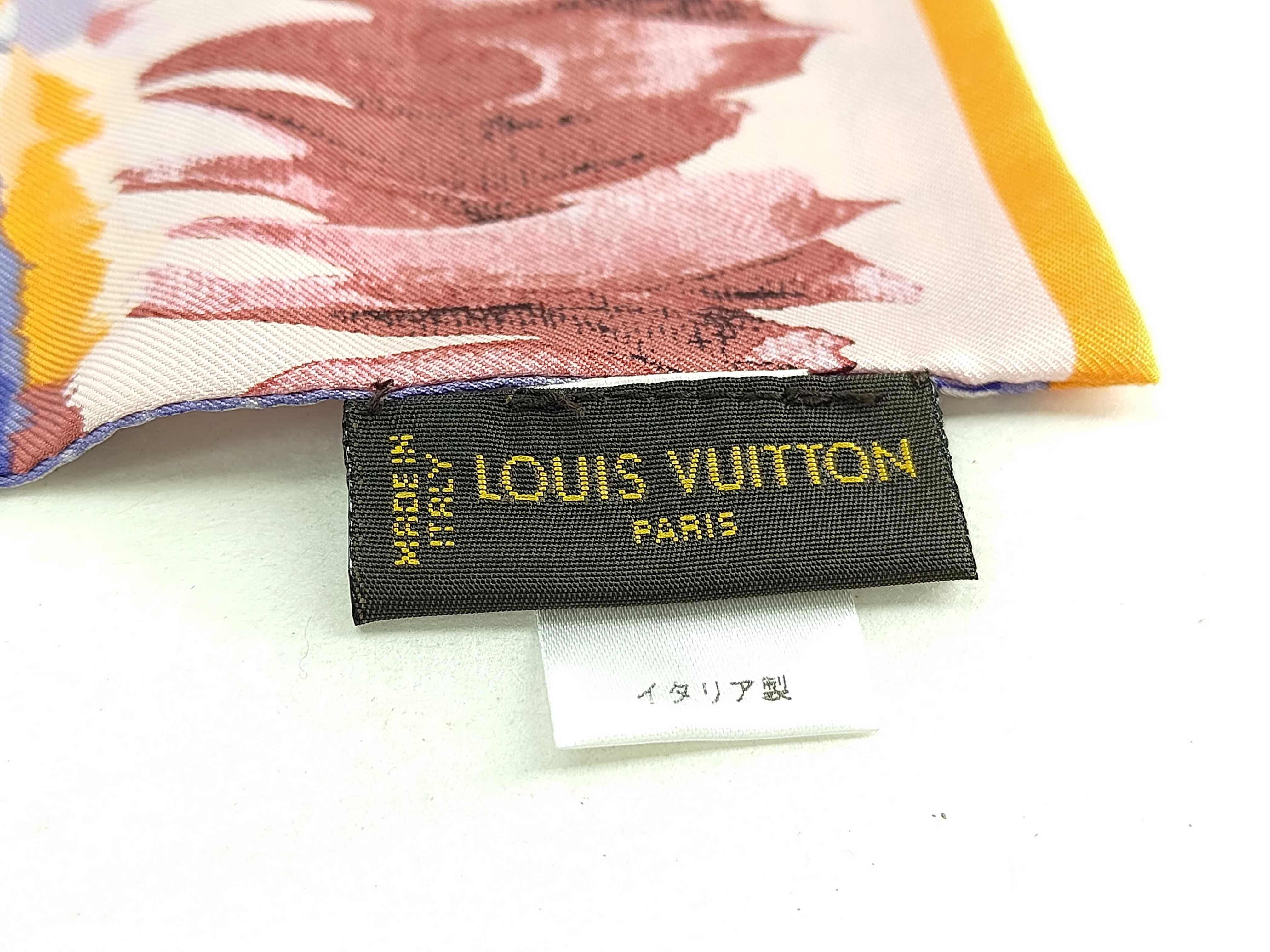 Louis Vuitton Paradise Flower Silk Bandeau Scarf