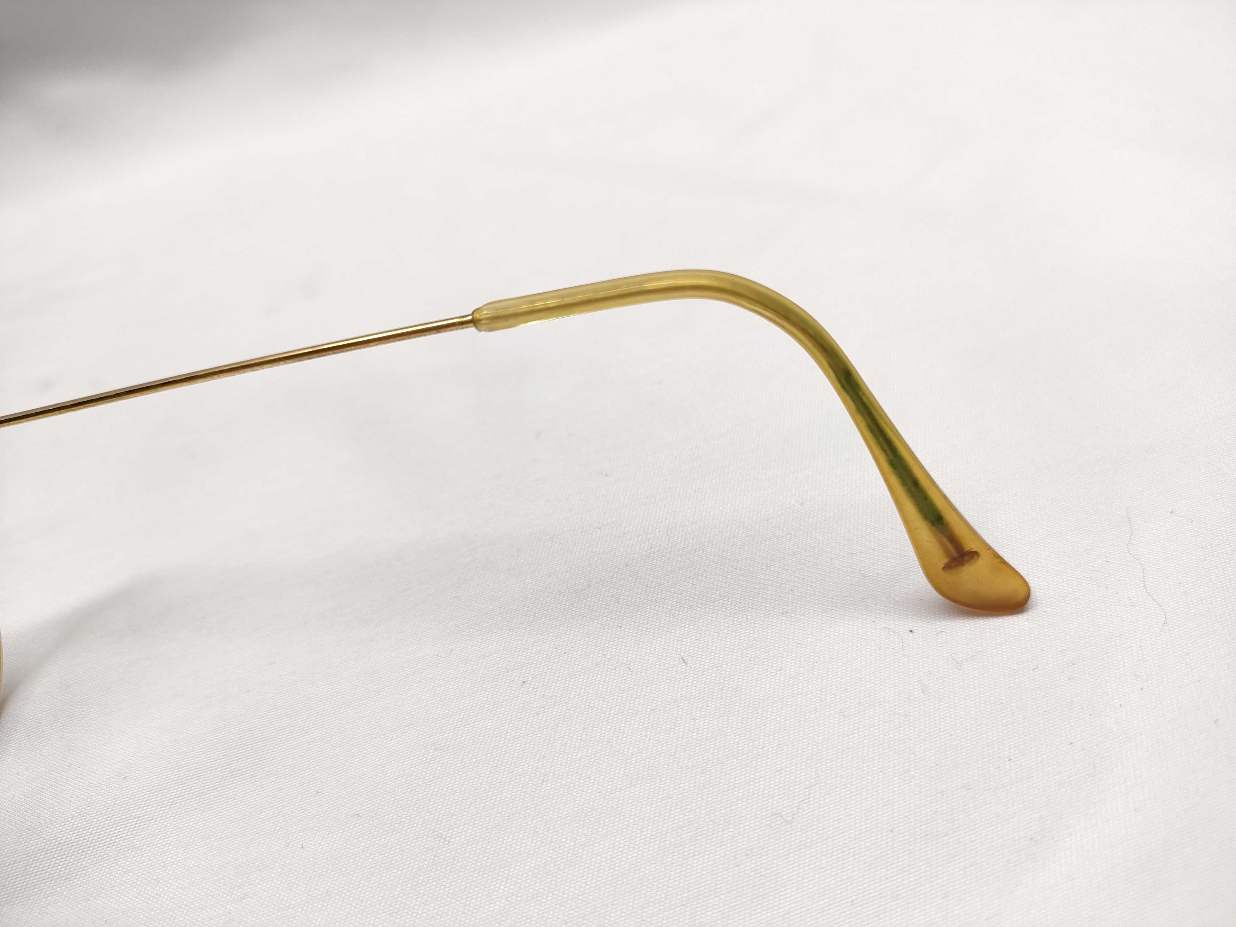 Vintage Bausch and Lomb Ray-Ban Gold-Toned Aviator Frames