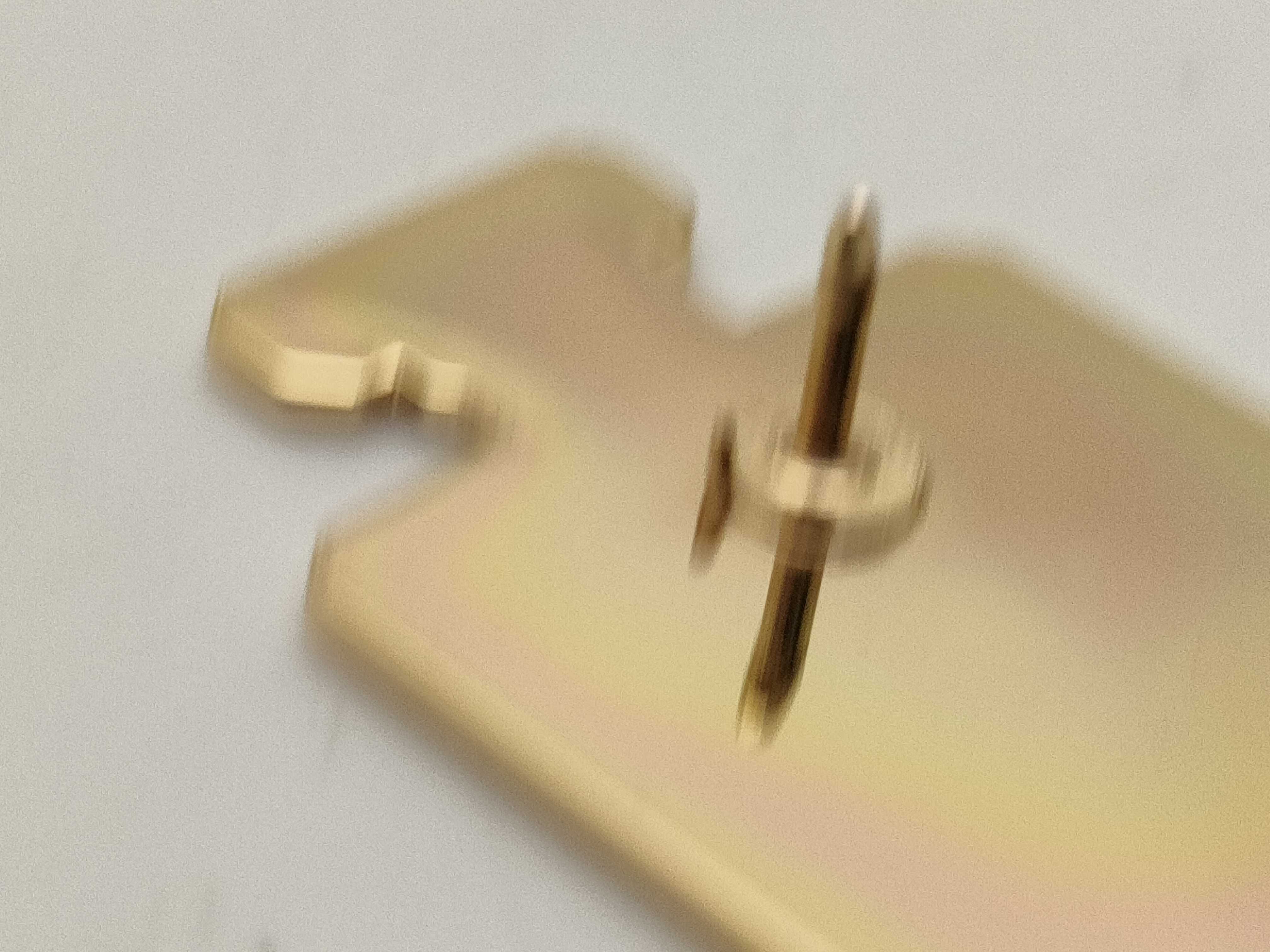 Two Chanel La Collection Gold-Toned Enamel Lapel Pins