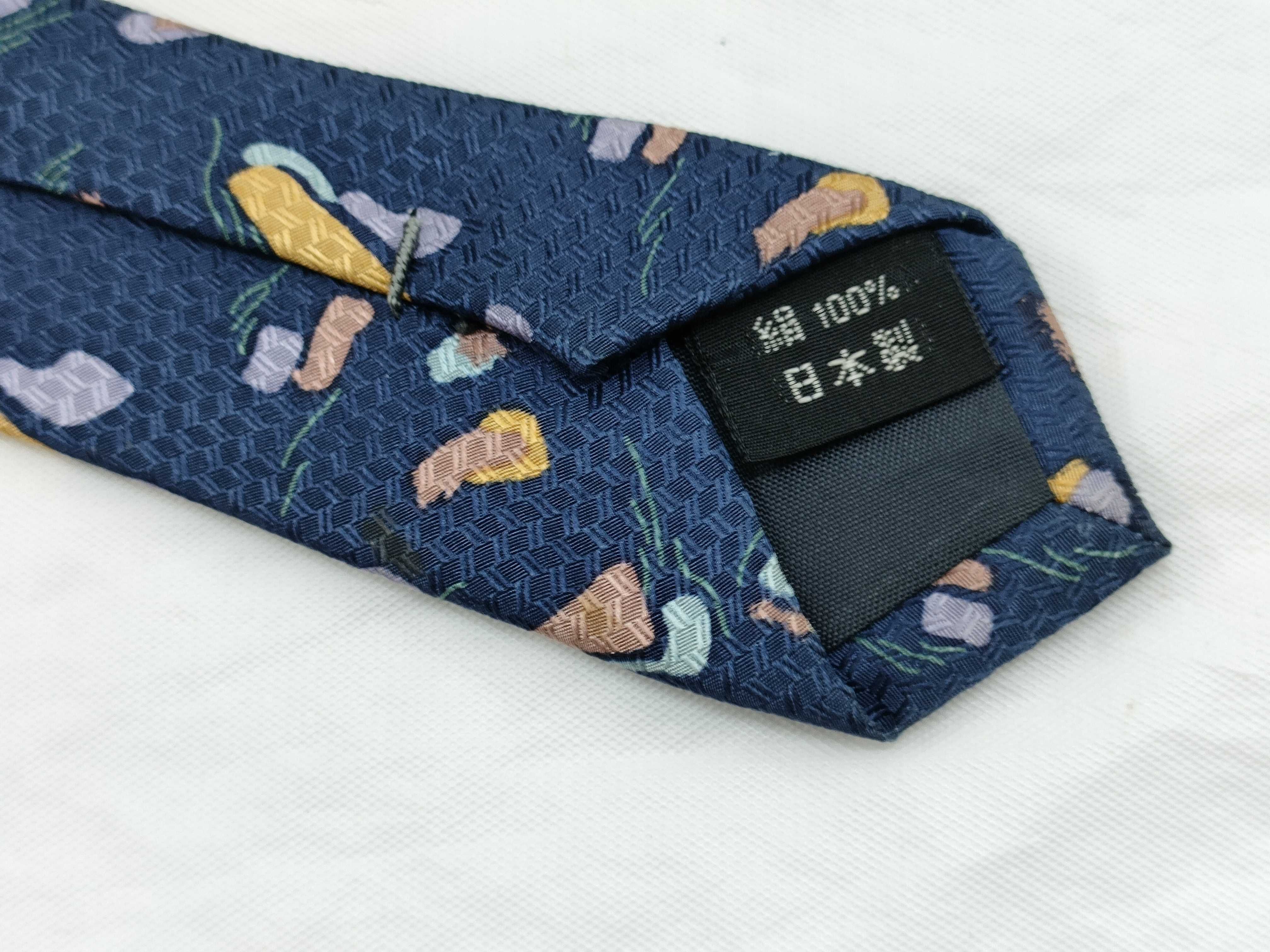 Two Luciano Valentino Silk Neckties
